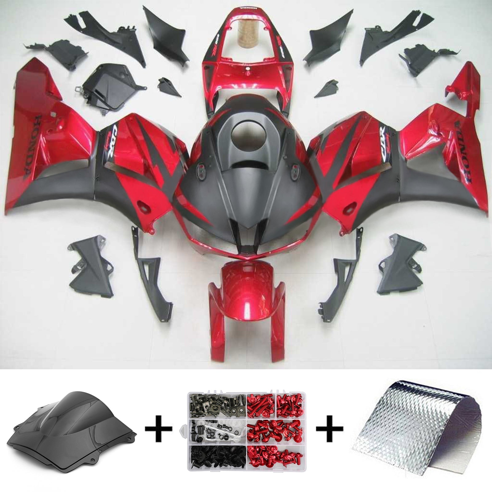 2013-2023 Honda CBR600RR F5 vstrekovanie Kit karoséria Plast ABS #101