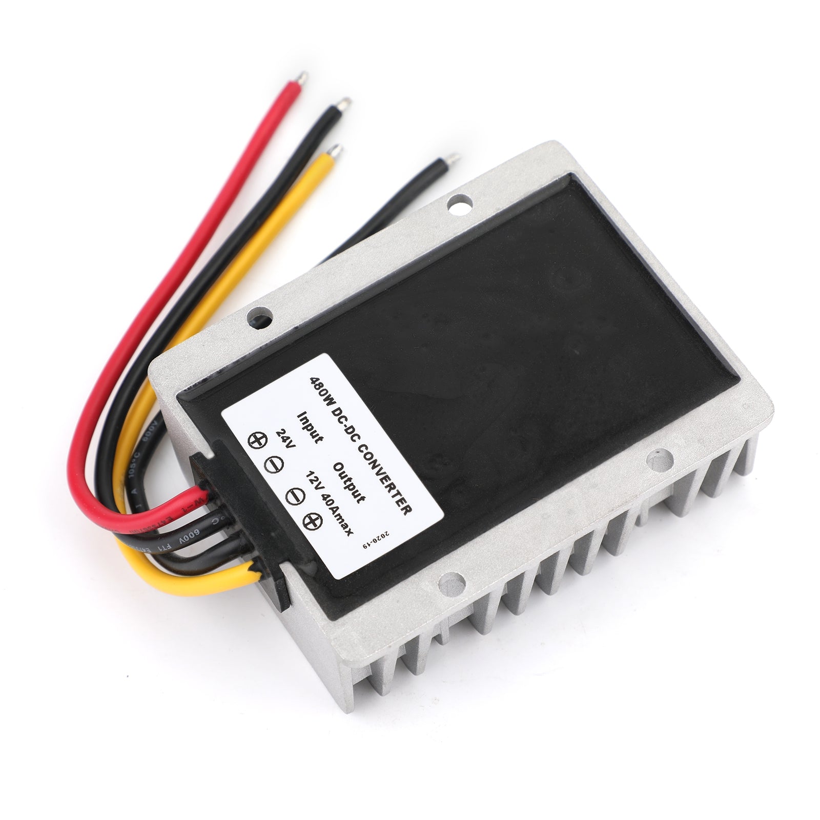 WaterProof 24V to 12V 40A 480W Step Down DC/DC Power Converter Regulator