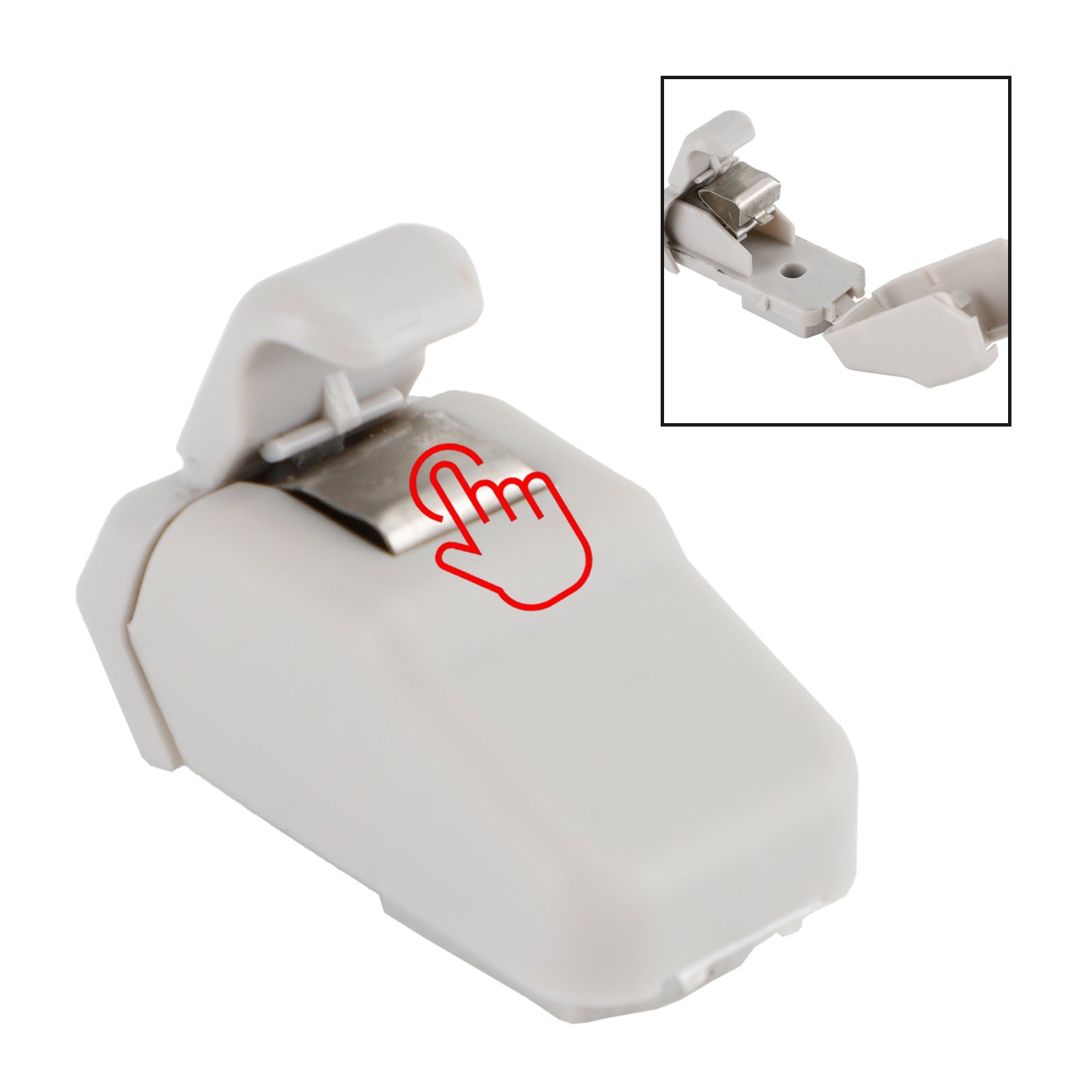 Soporte de clip para parasol de 5 V para Jeep Renegade 2015-2018W09MS7AA