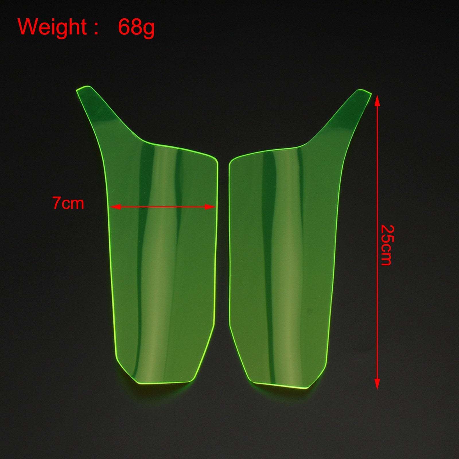 Voorlamp Lens Koplamp Lens Bescherming Fit Voor Honda Cbr650R 2019-2021 Rook Generiek