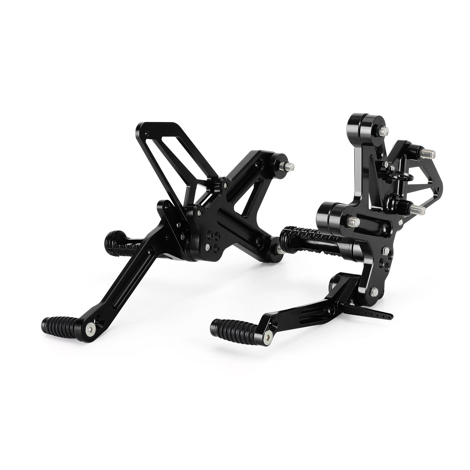 Reposapiés traseros negros para Kawasaki Ninja ZX-25R ZX25R 2020-2021