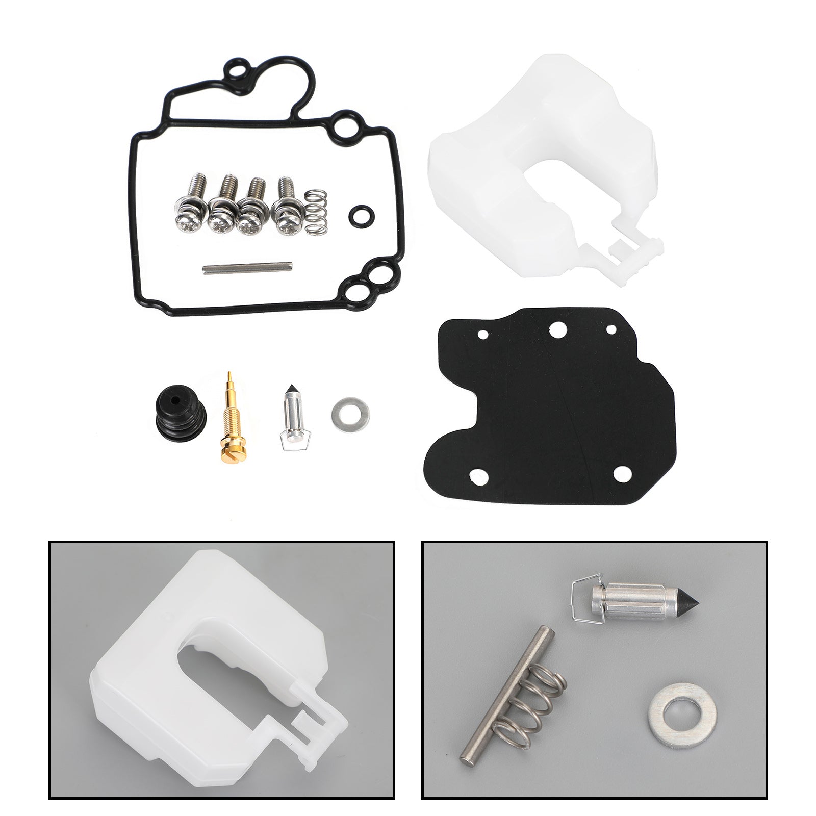 Kit de reconstruction de carburateur adapté au moteur hors-bord Yamaha 25ps F25 4 temps