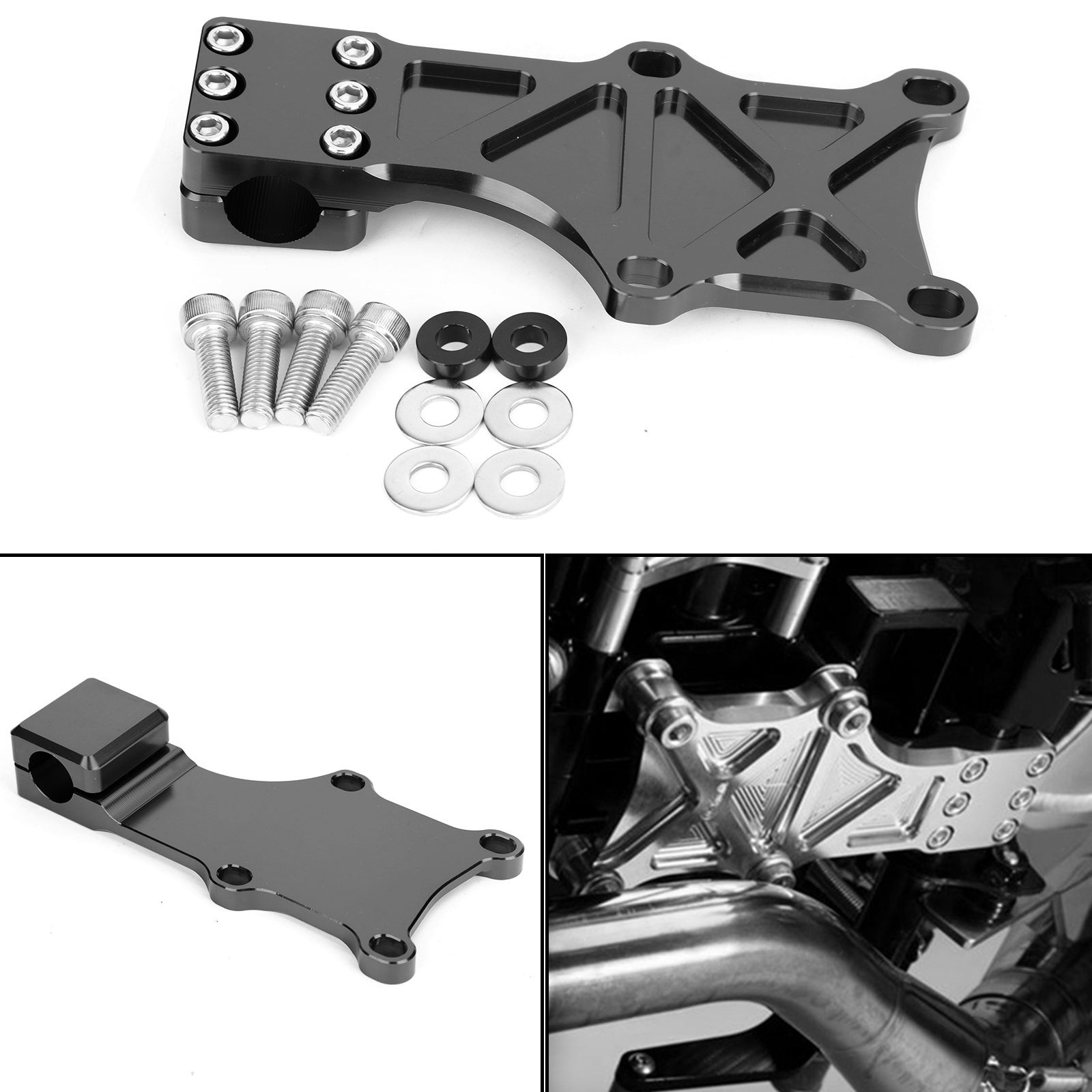 Support de protection moteur fixation fixe pour Honda MSX125 MSX125SF Grom 2013-2019 générique