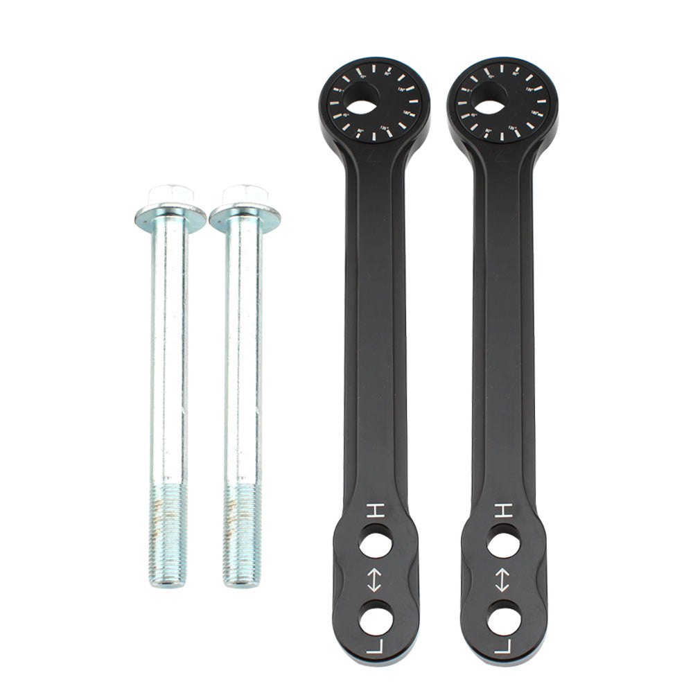 Kawasaki Ninja 400 250 Z400 Z250 13-23 Kit de maillons d'abaissement en aluminium CNC 40 mm