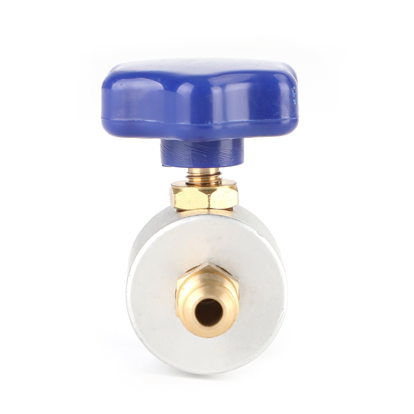 R134A-kylmedelsdispenser med kranventil för 1/4"Och 1/2"AC Freon-laddningsslang