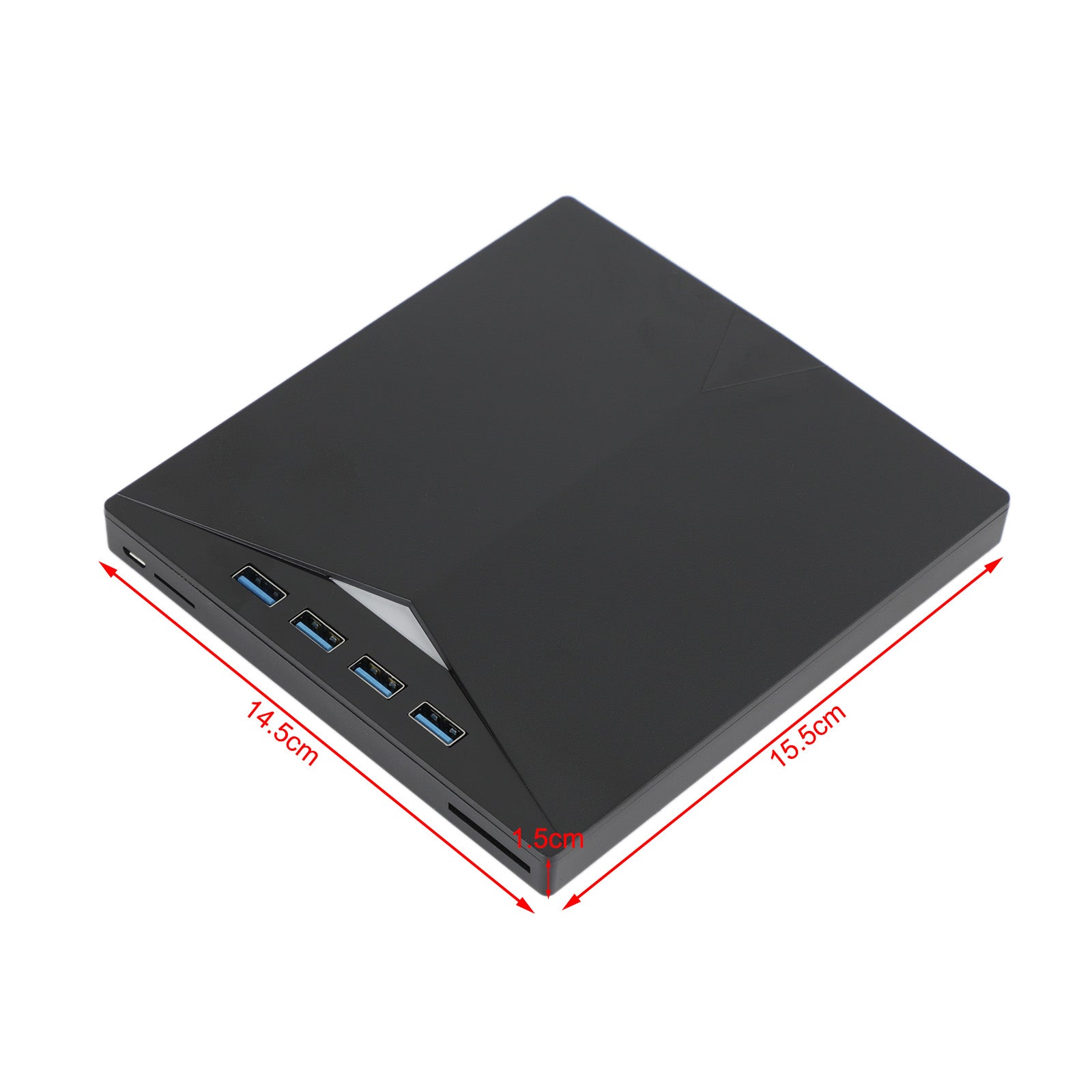 USB Type-C 7 i 1 Extern Ray Disc Writer Reader BD CD DVD Drive USB 3.0 Extern CD/DVD-enhet för Laptop 7 i 1 USB 3.0 DVD-spelare bärbar brännare Extern DVD-enhet