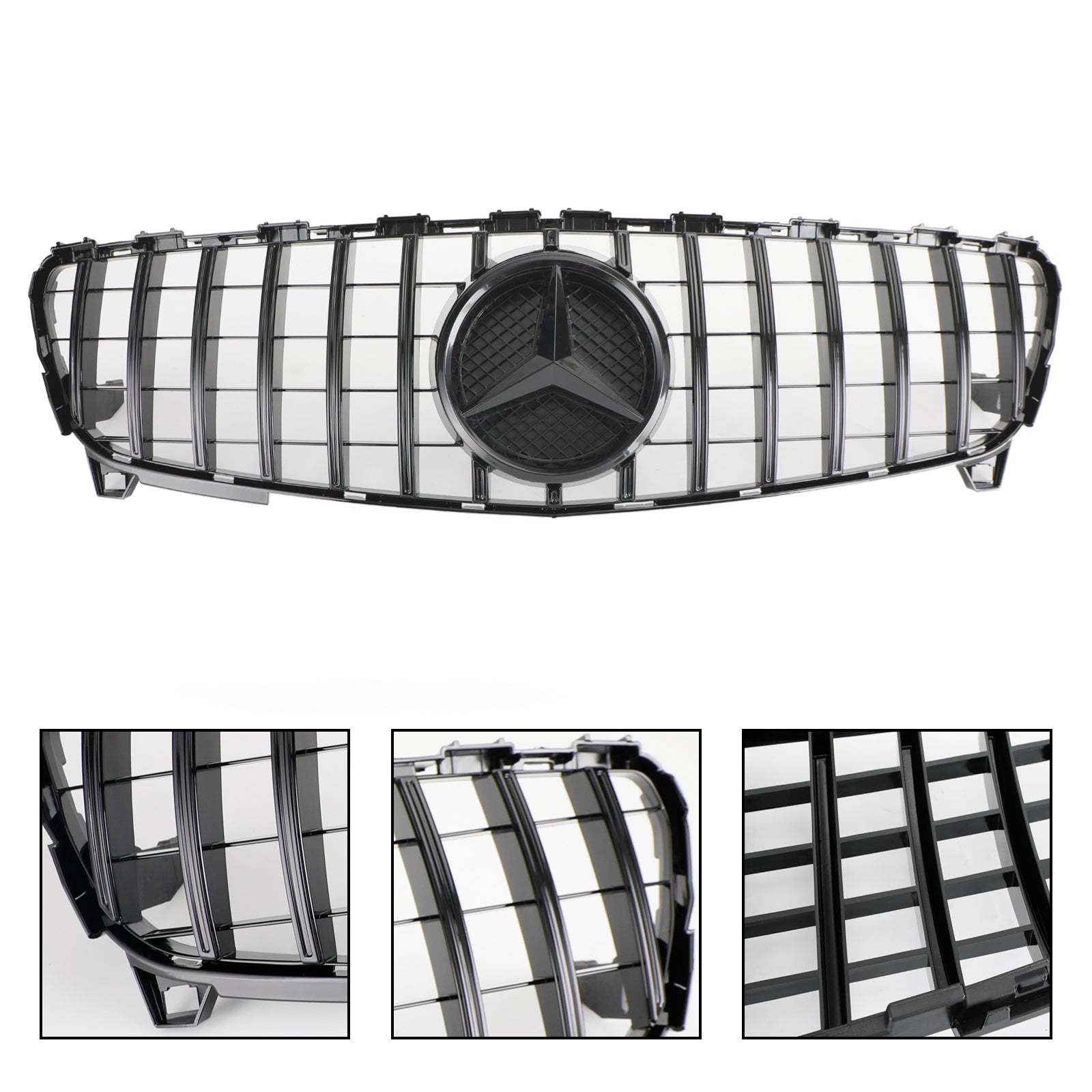 EEN KLAS W176 2016-2018 GTR-stijl MERCEDES BENZ Voorbumpergrille