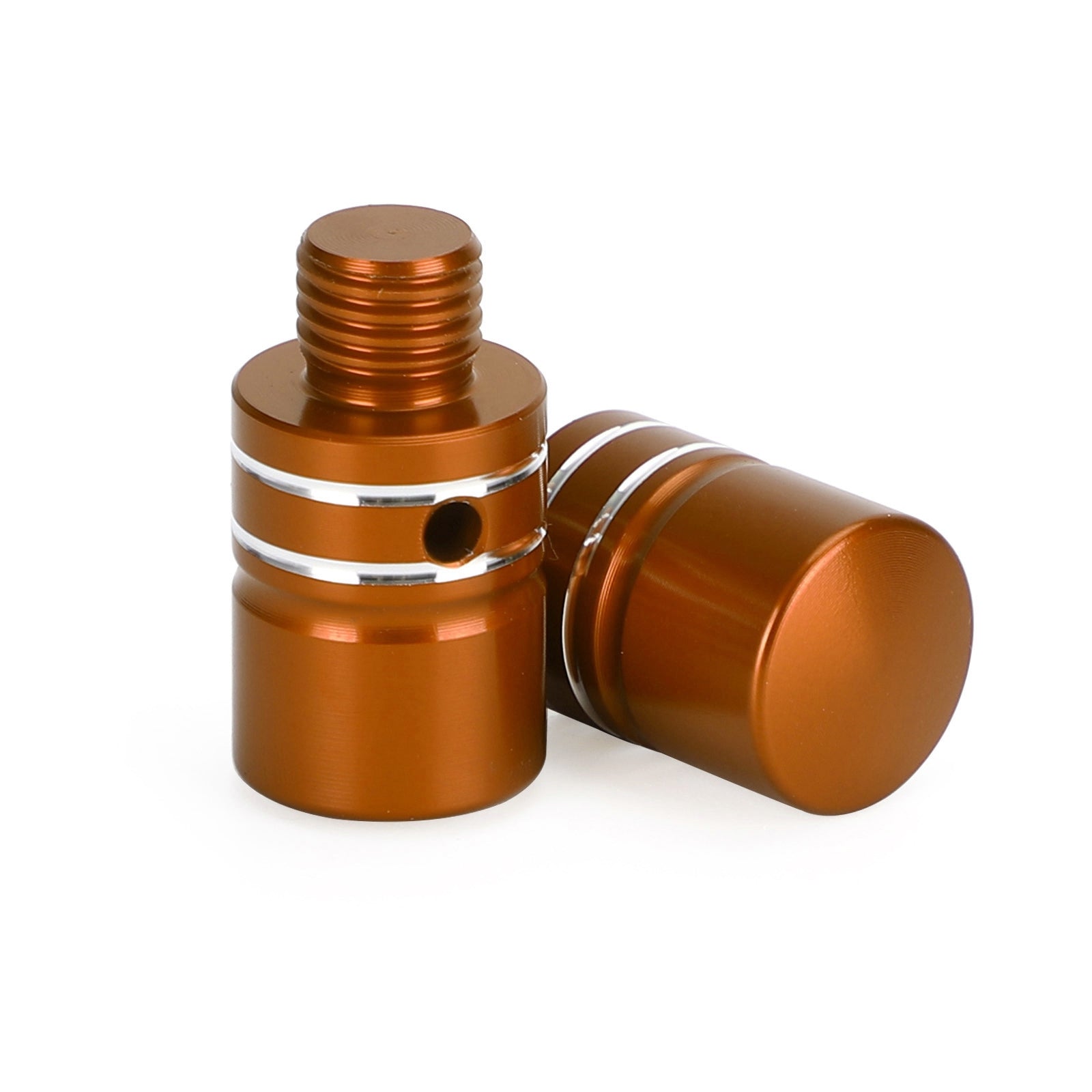 2x Black M10 Mirror Blanking Plugs Bults för BMW R1200GS LC Adventure 2013-2021