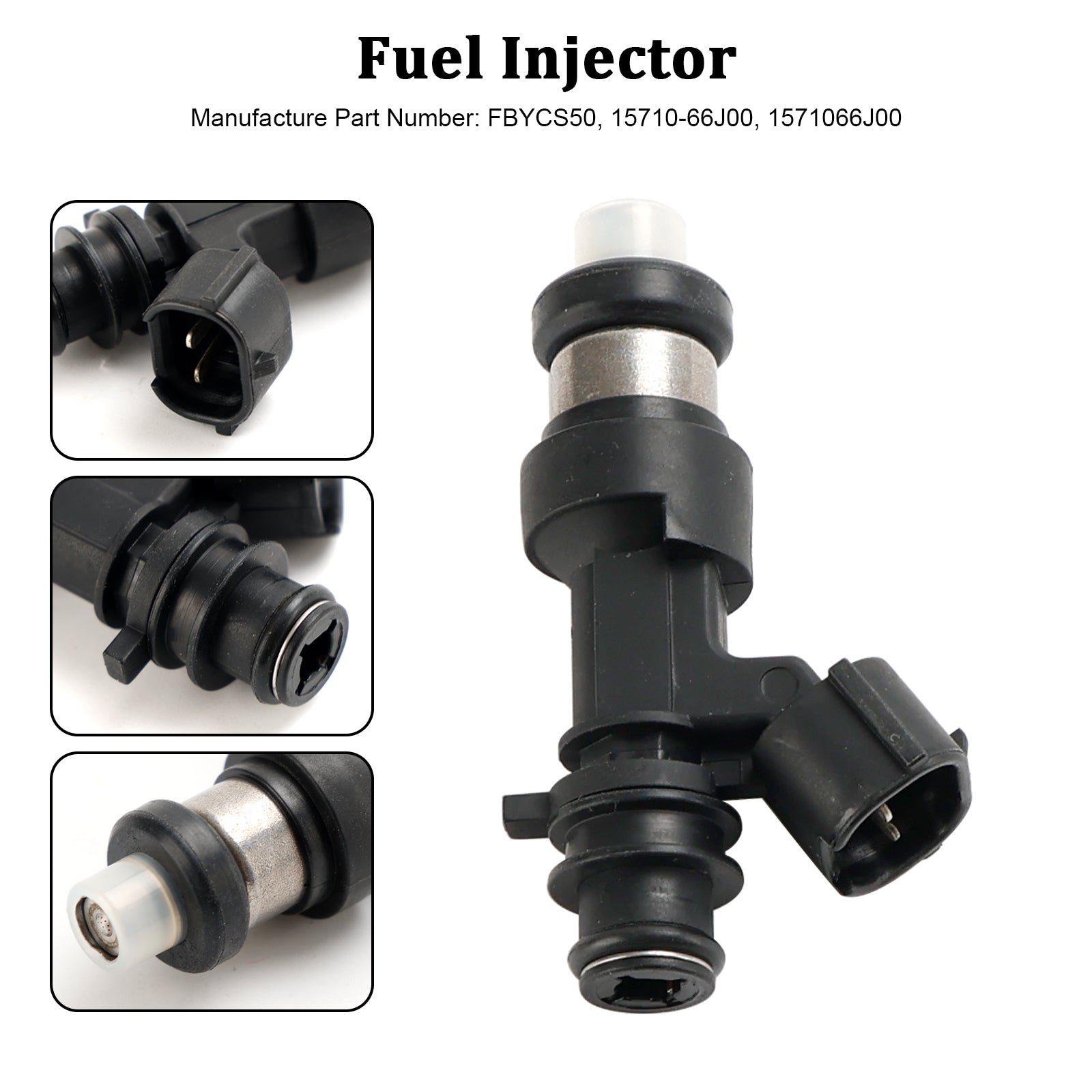 1PCS Fuel Injector 15710-66J00 FIT Suzuki Grand Vitara Base V6 2.7L FBYCS50