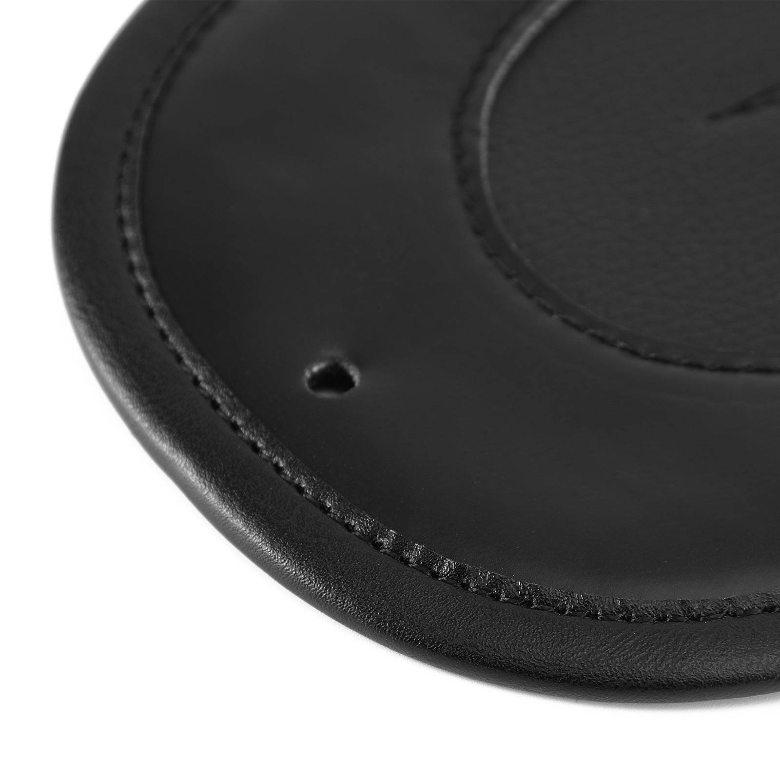 Čierny plameň steh PU kožené zadné sedadlá blatníka Bib Fit for Dyna Super Glide