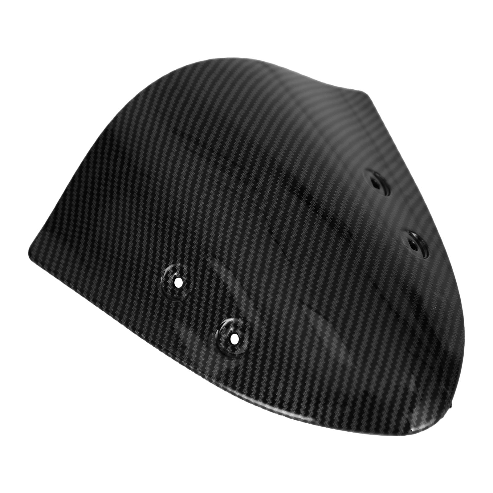 Carénage de couverture d'écran de pare-brise avant en carbone pour Kawasaki ER-6N 2009-2014 générique