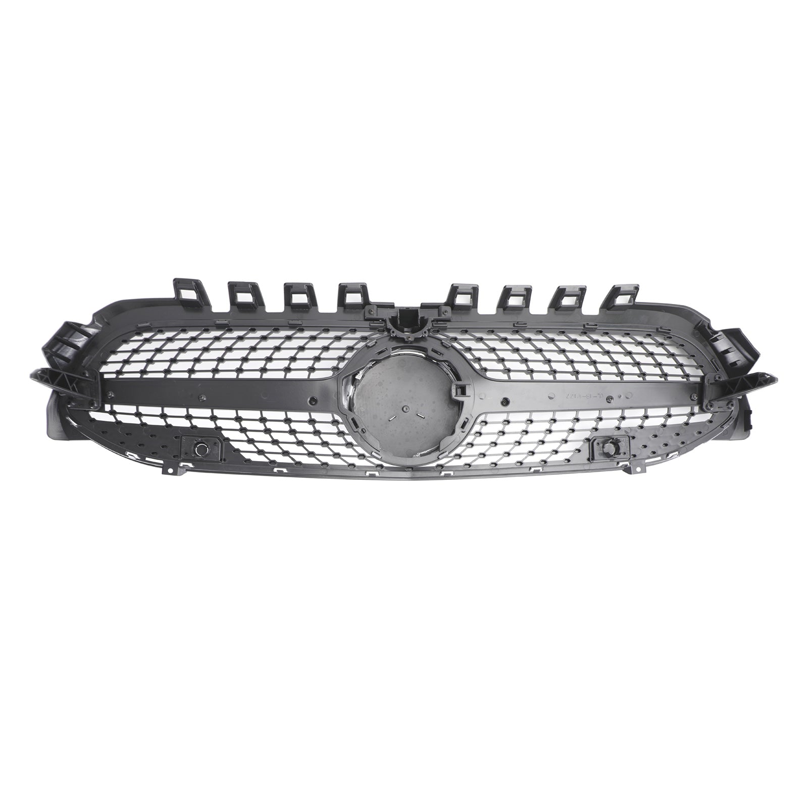 2019-2023 Benz A-Klasse W177 Diamond Front Bumper Grille Zwart/Chroom