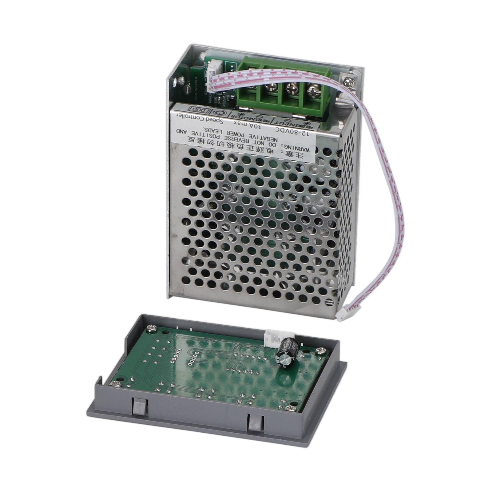 12-80V 30A PWM DC Motorhastighetsregulator med digital visningspanel