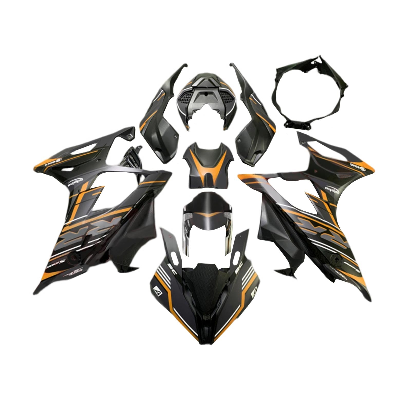 2019-2022 BMW M1000RR S1000RR KIT FAIRING BOSTWORD PLAST ABS