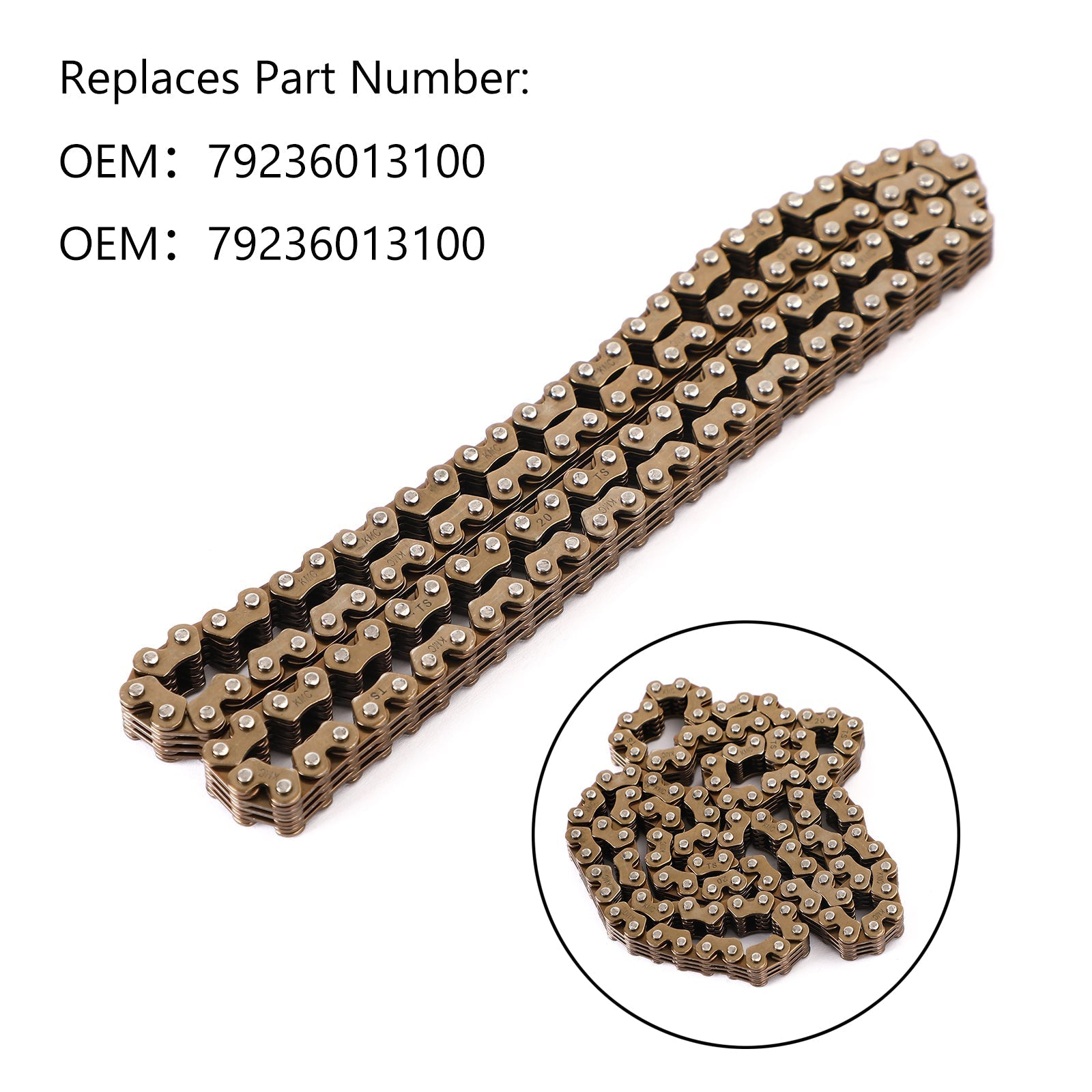 Timing Chain for Husqvarna 79236013100 FC 250 FC 350 FX 350 FE 250 FE350 FE350S