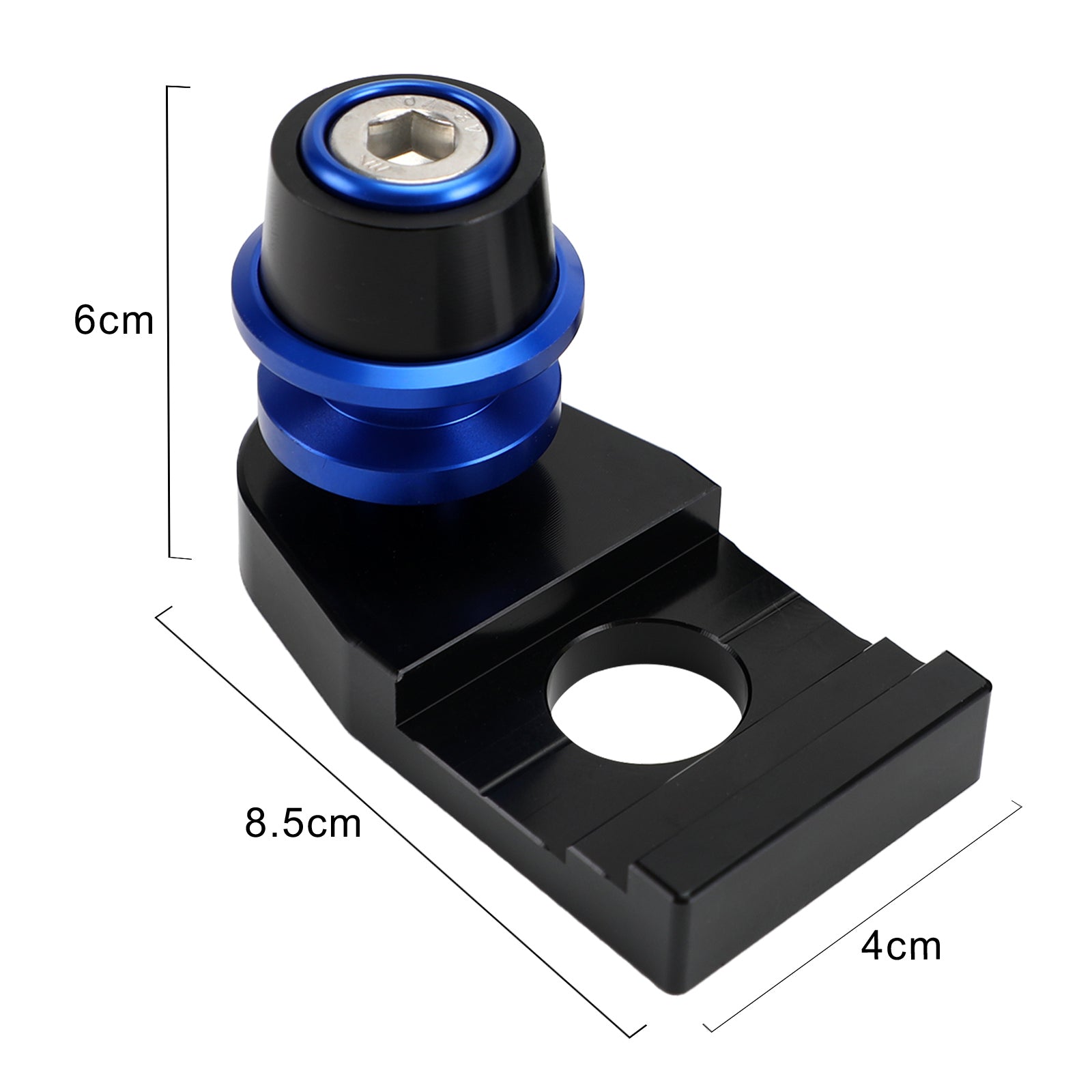 CNC Chain Adjuster Block With Stand Spool For YAMAHA TENERE 700/XTZ700 2019-2021