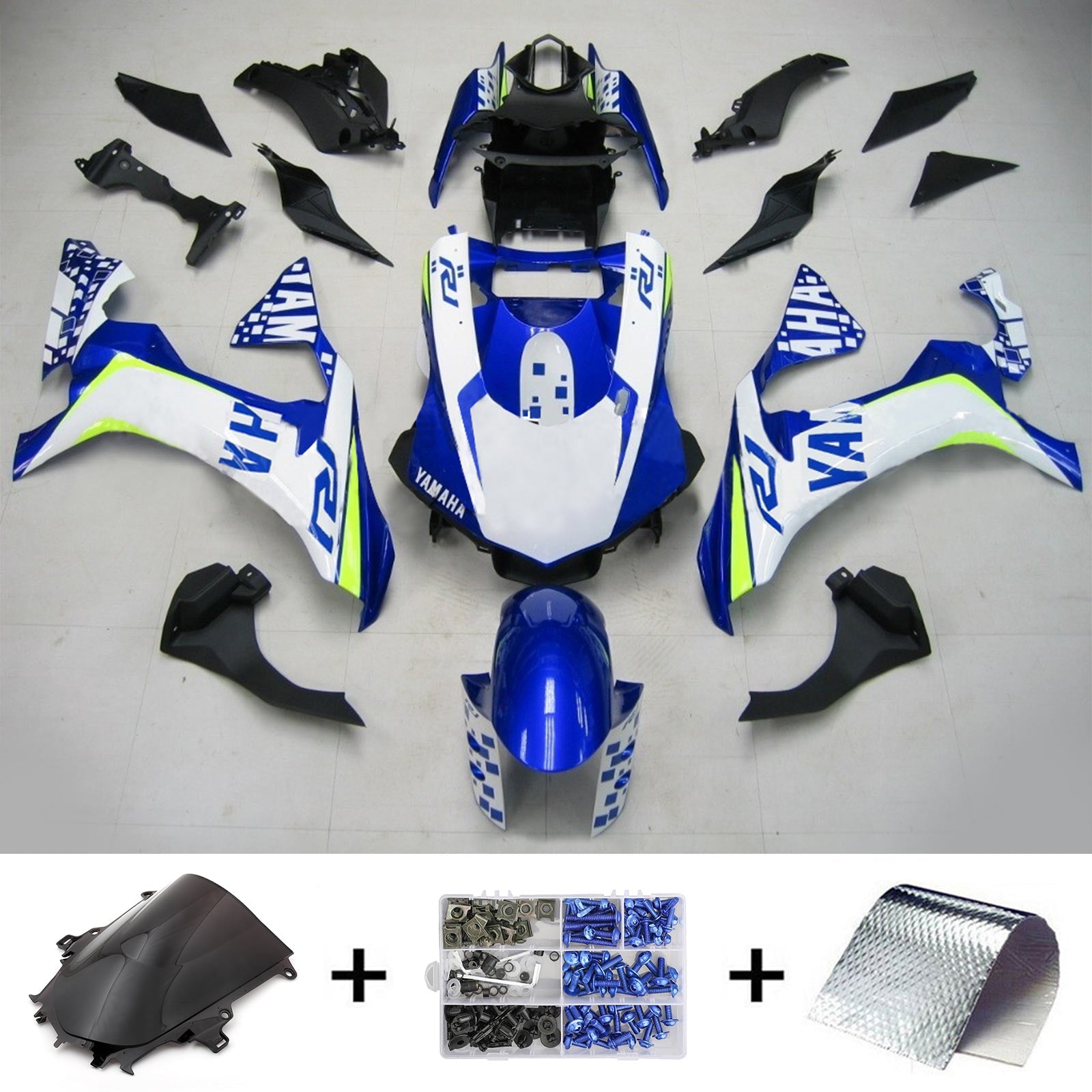 Kit de carénage Yamaha YZF 1000 R1 2015-2019 générique