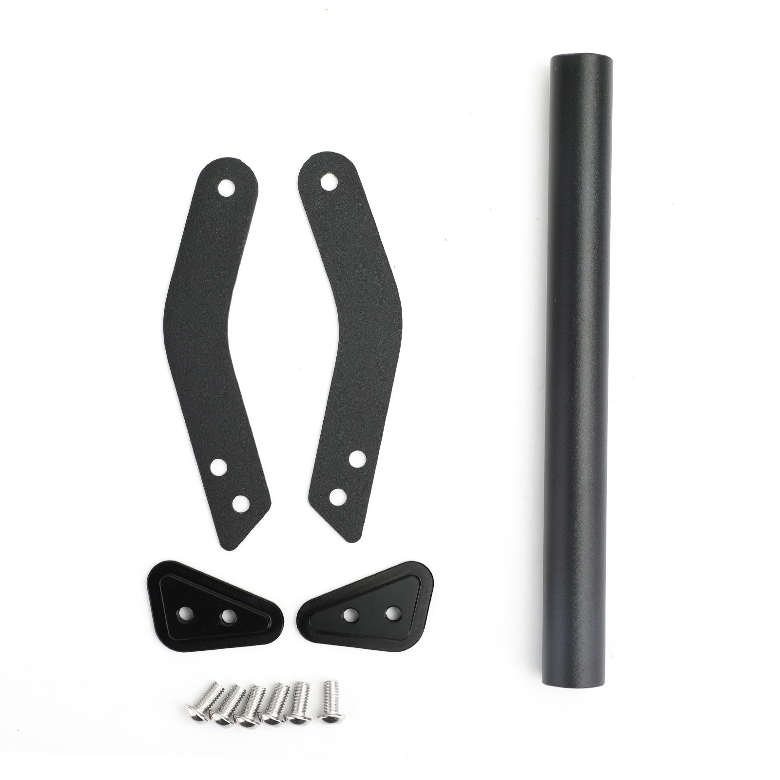 2015-2019 Kawasaki KLE650 Versys650 Windshield Mount Navigasjon Bracket GPS Smarttelefonholder Black Generic