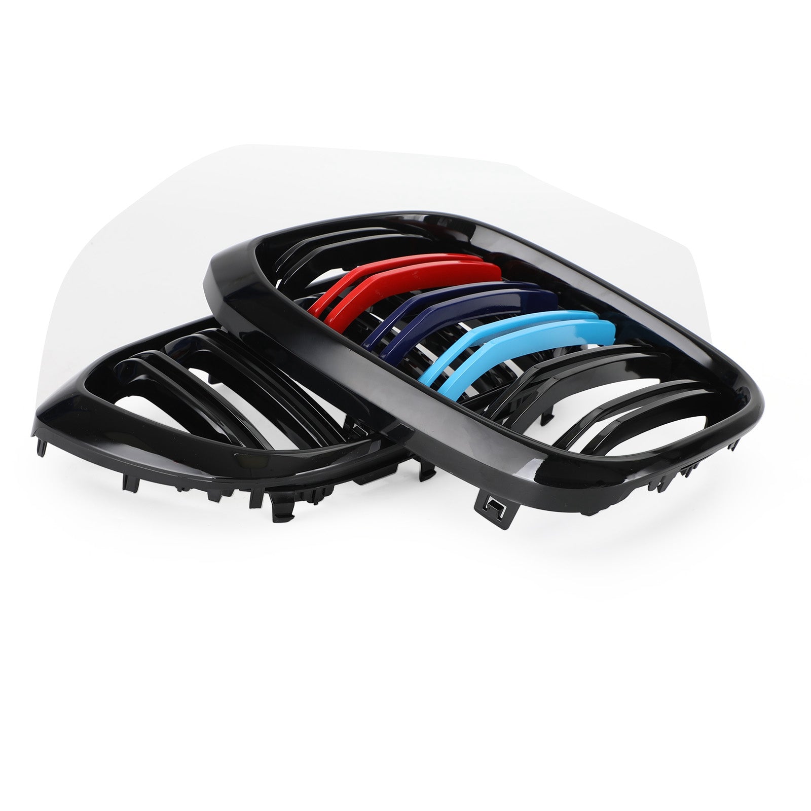 2018-2021 BMW X3 G01 X4 G02 Pair Kidney Grill Grille 51138469959 51138469960 51138091725 51138091726 générique