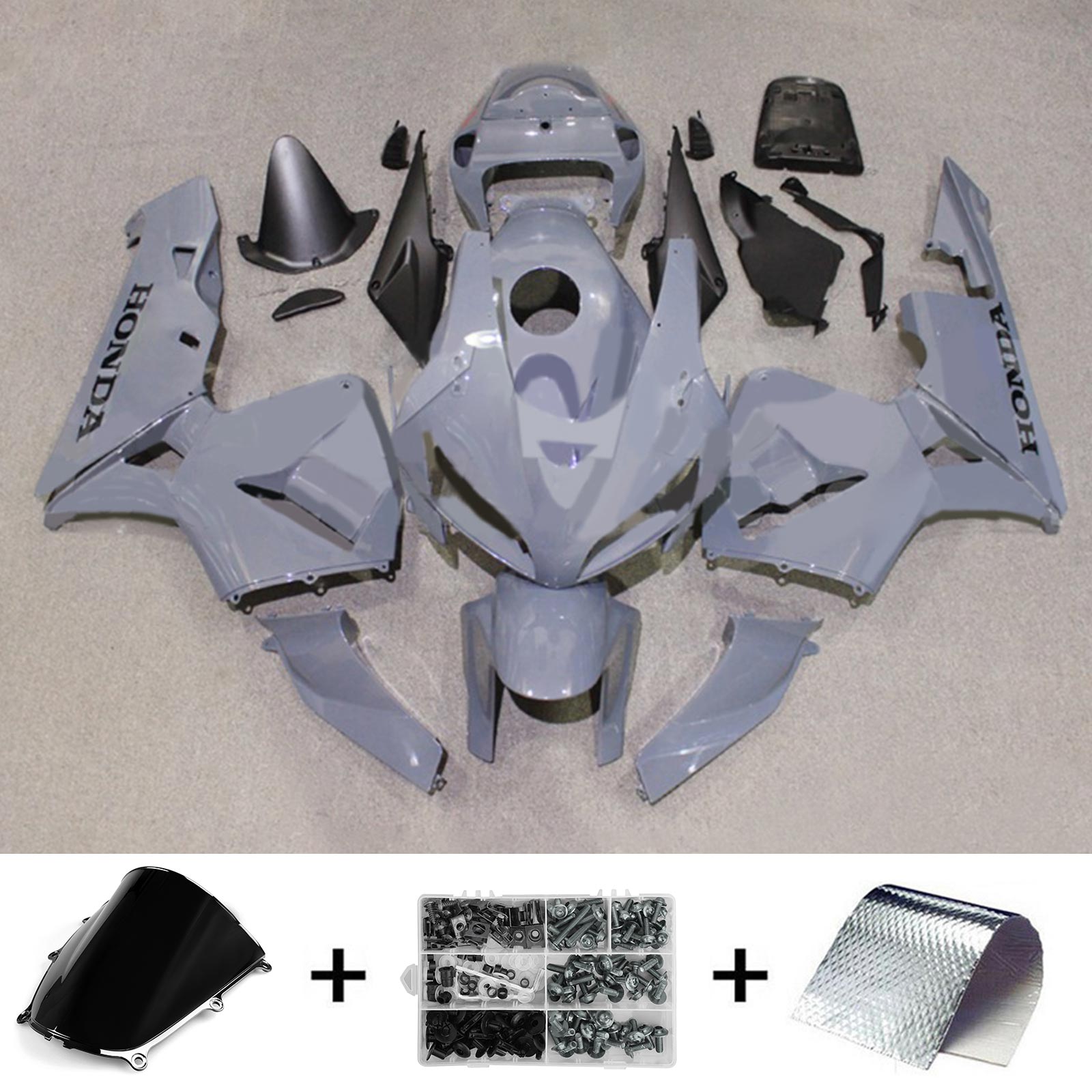2005-2006 Honda CBR600RR F5 Kit de carénage carrosserie plastique ABS
