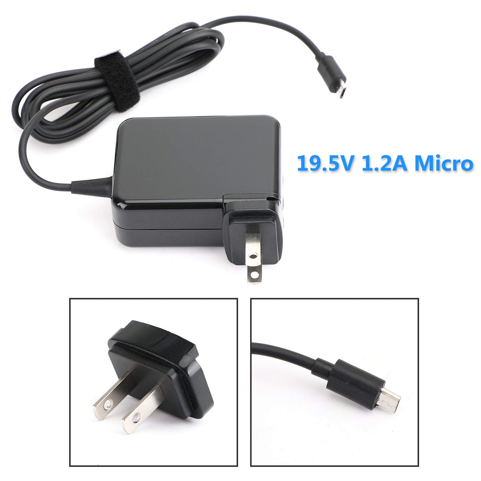 Cargador de fuente de alimentación CA de 19,5 V 1,2 A para Dell Venue 11 Pro 24NM130 077GR6 7130 nuevo