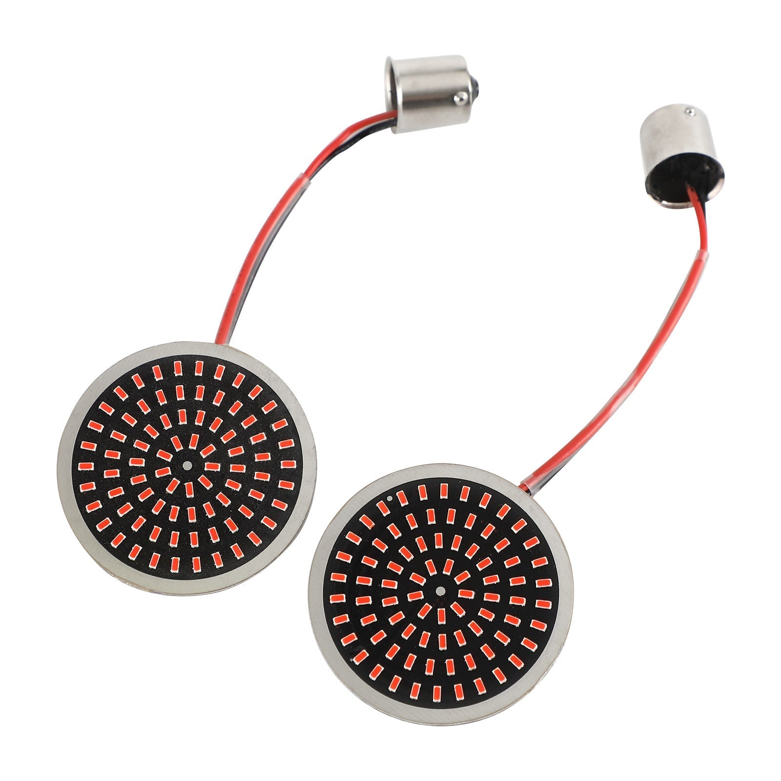 Luz LED de intermitente 1156, lámpara insertada para Softail Touring Dyna Sportster