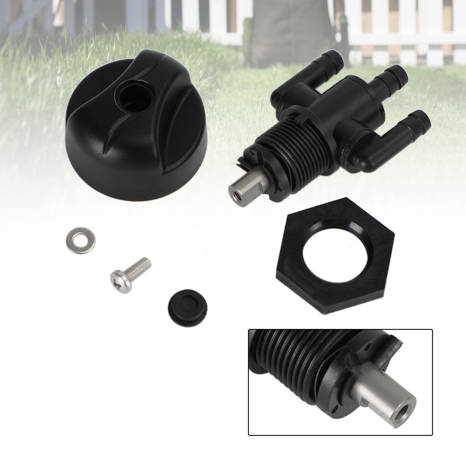 Polaris Xplorer 300 400 400L 7052154 Brandstofafsluitklep Benzinekraan 3-weg