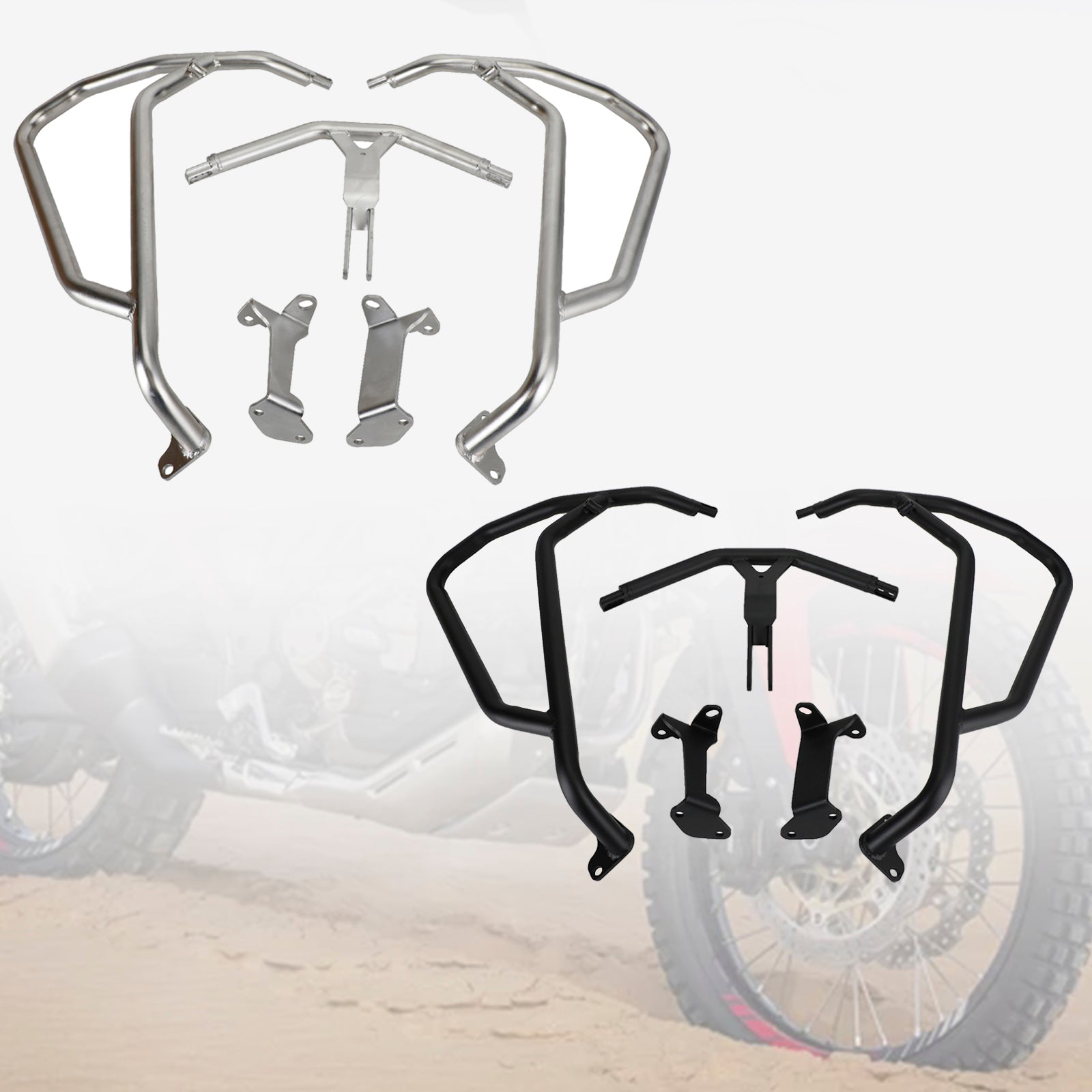 Honda CRF 1100L 2020-2022 Motorvakt Crash Bar Frame Protector stötfångare