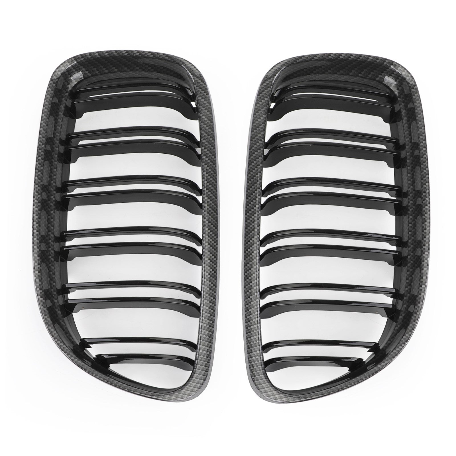 2008-2012 BMW E90/E91 LCI 3 Series Front Kidney Grill Grilles Carbon Fiber 02HGL1106ABK Generic