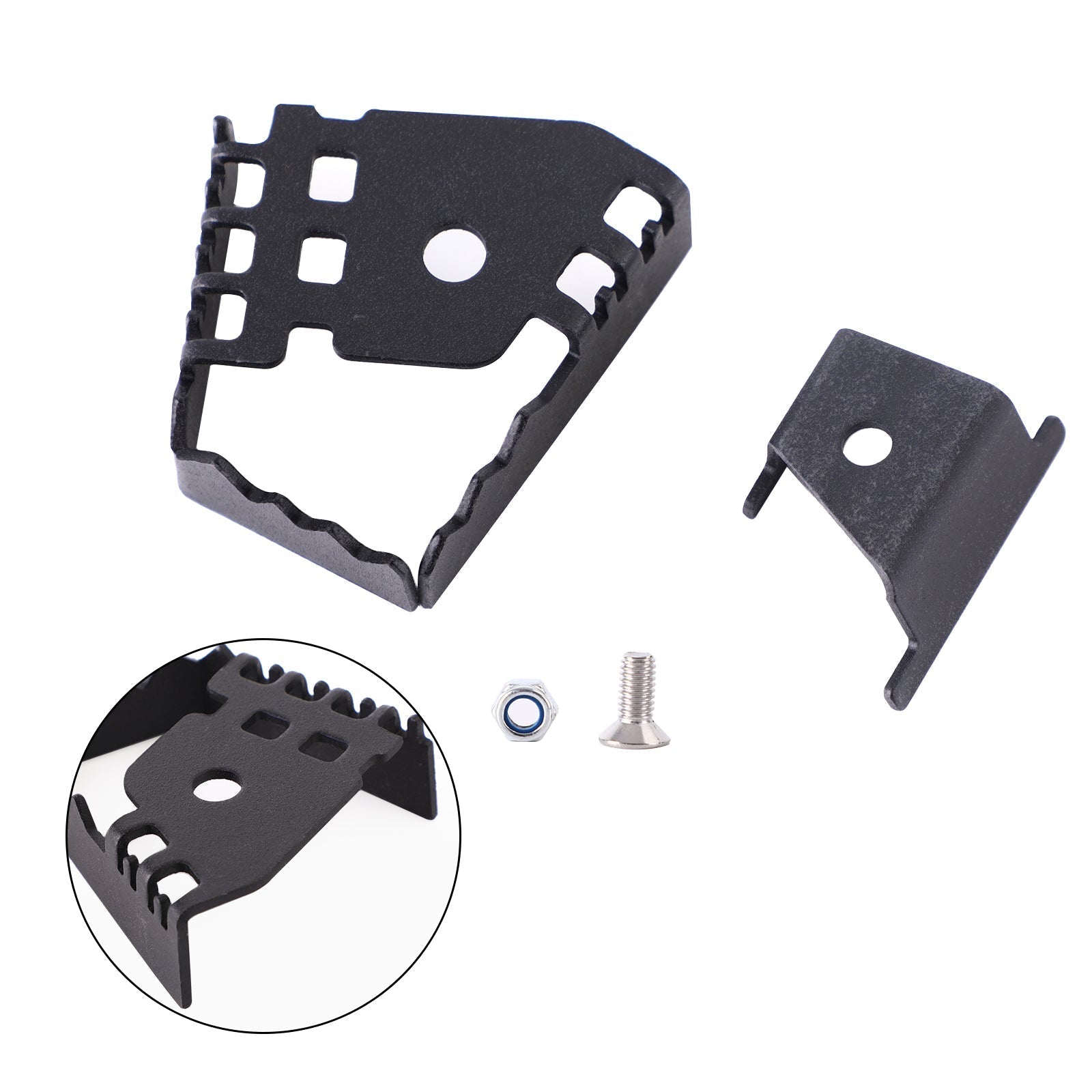 Remvoetpedaal Verlenging Vergroten Zwart Voor Bmw R1200Gs F800Gs Adv F700 F650Gs