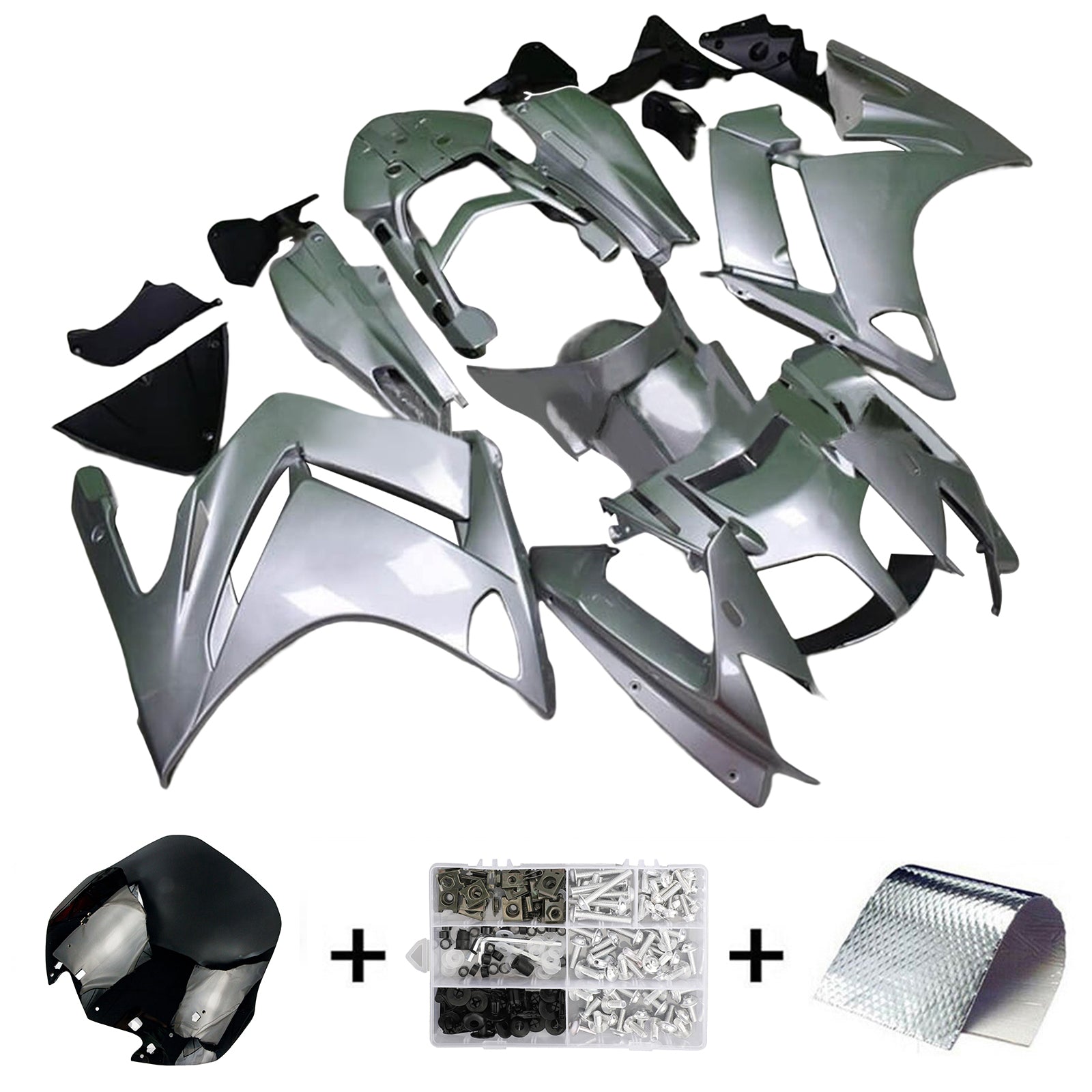 2007-2011 YAMAHA FJR1300 injektionsmässa kit Bodywork Plastic ABS #104