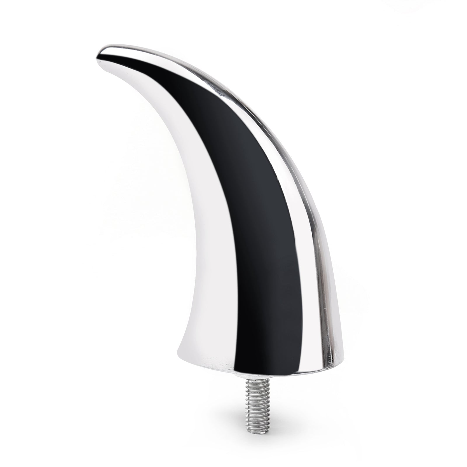 1X Motor ABS guardabarros delantero decoración cuerno punta para Dyna Glide Blk genérico