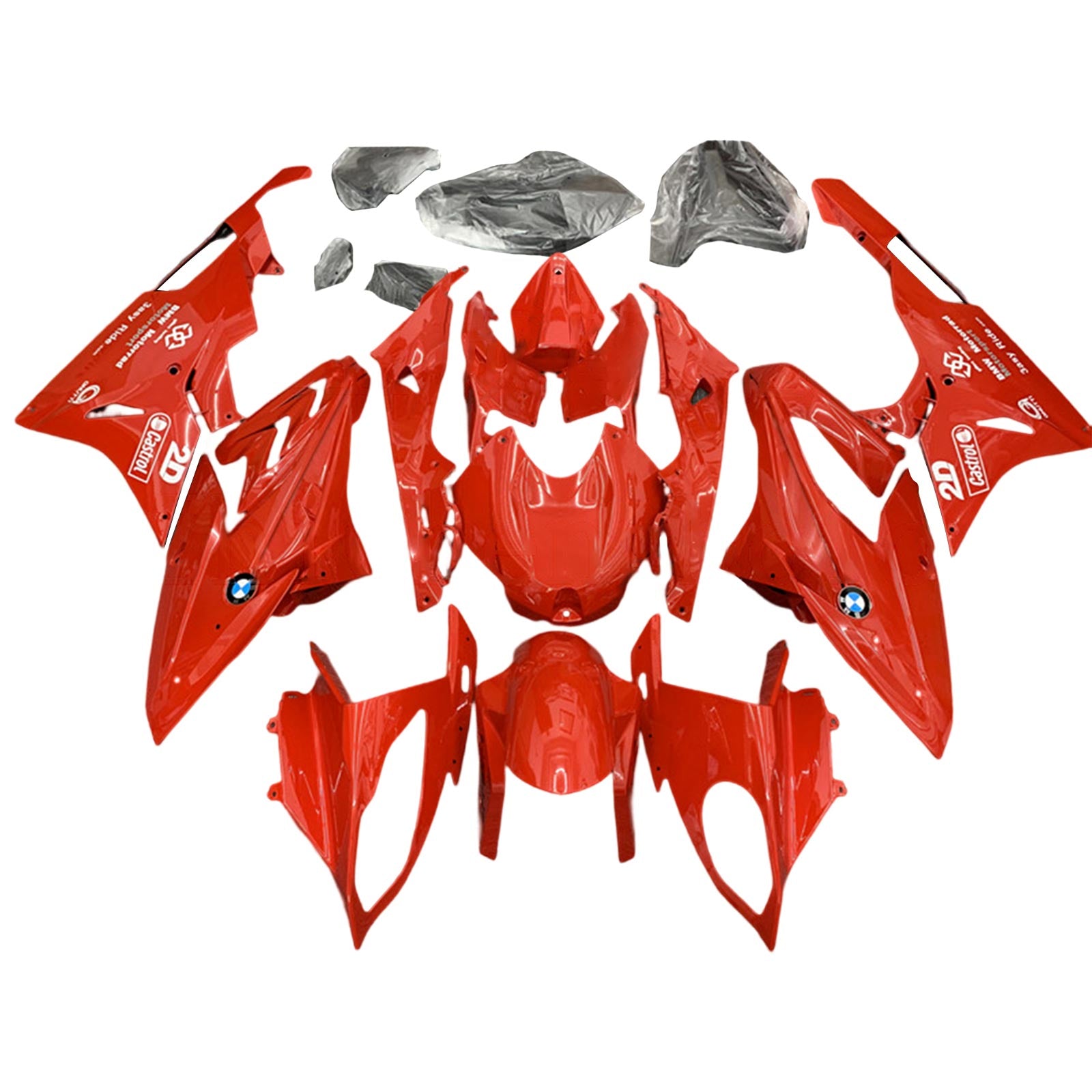 2017-2018 BMW S1000RR Kit de carénage Kit de carrosserie en plastique