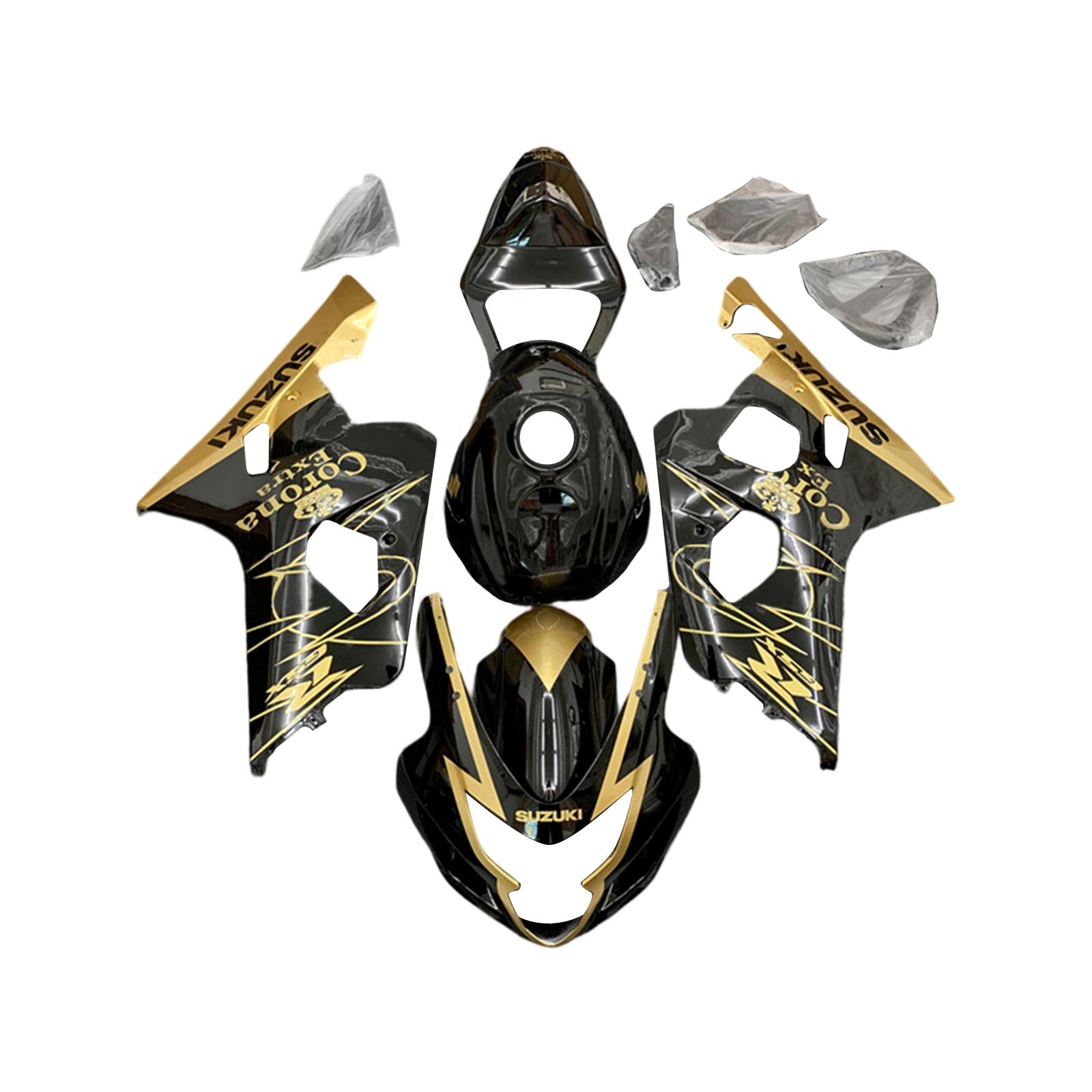 2004-2005 Suzuki GSXR 600/750 K4 Kit de carénage carrosserie plastique ABS