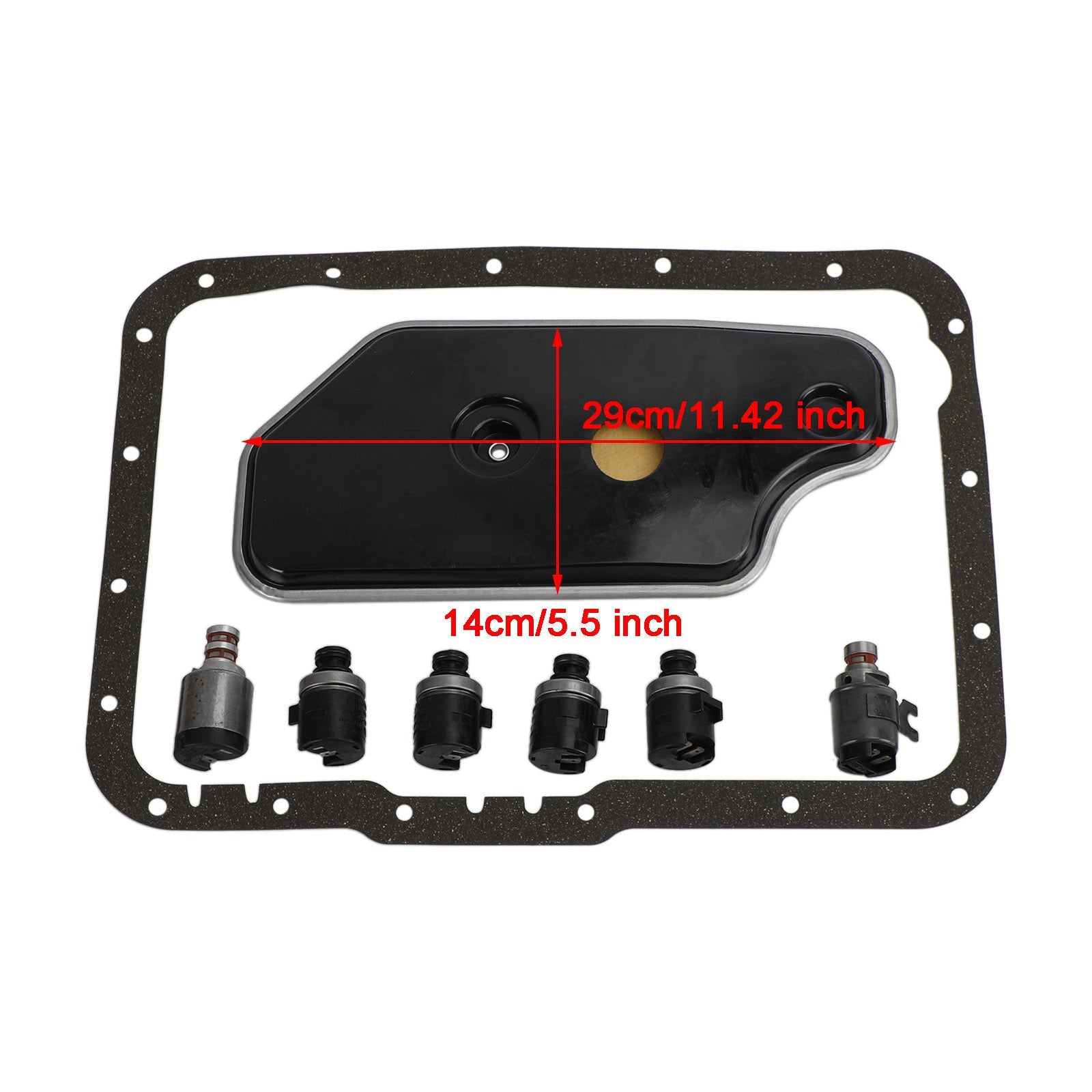 Ford 2WD 4R44E 4R55E Solenoid Kit Sit Filter Set Shift TCC EPC A56420K1 FedEx Express