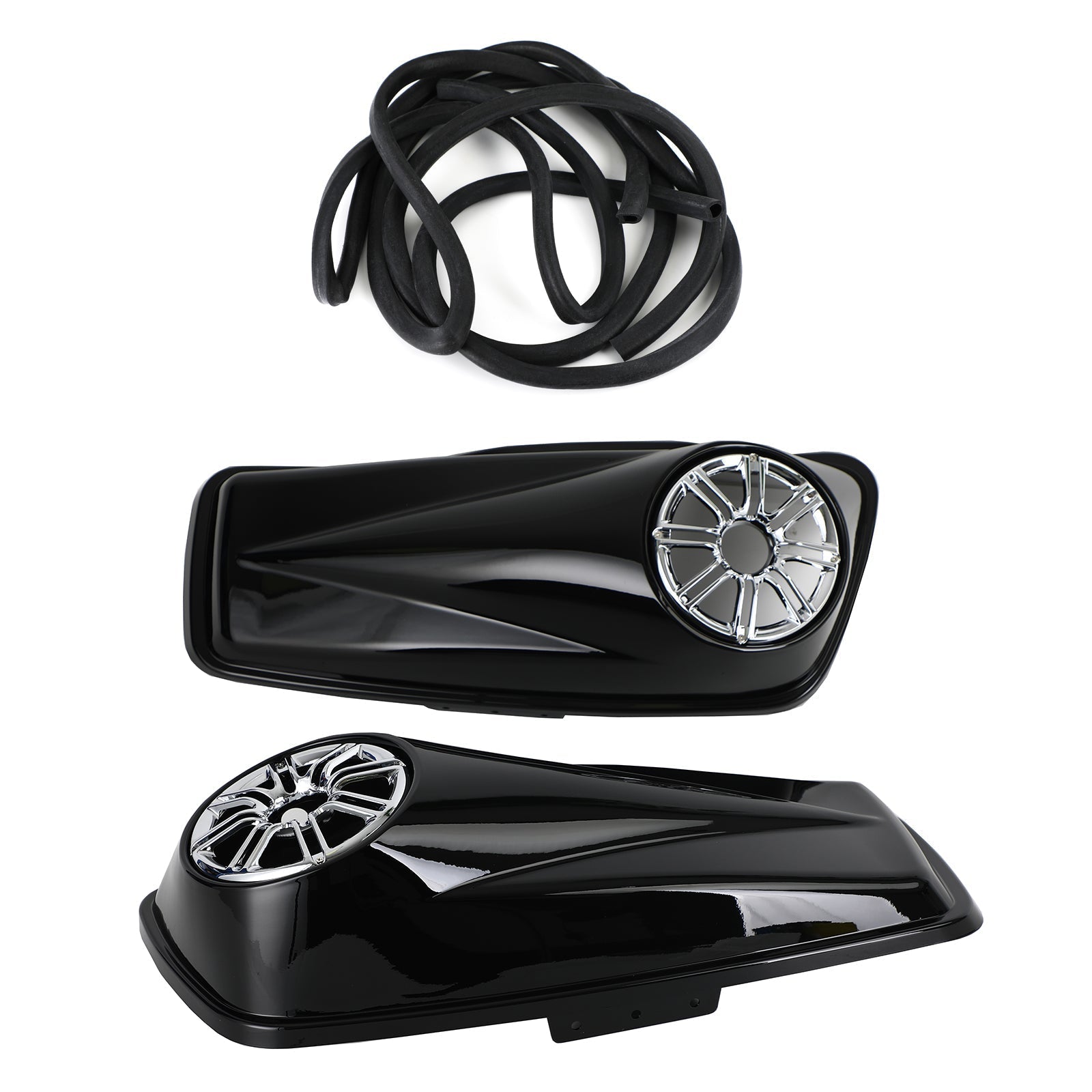 Tampas de alto-falante para Harley Touring Street Electra Glide Hard Saddlebag 6.5" 2014-21