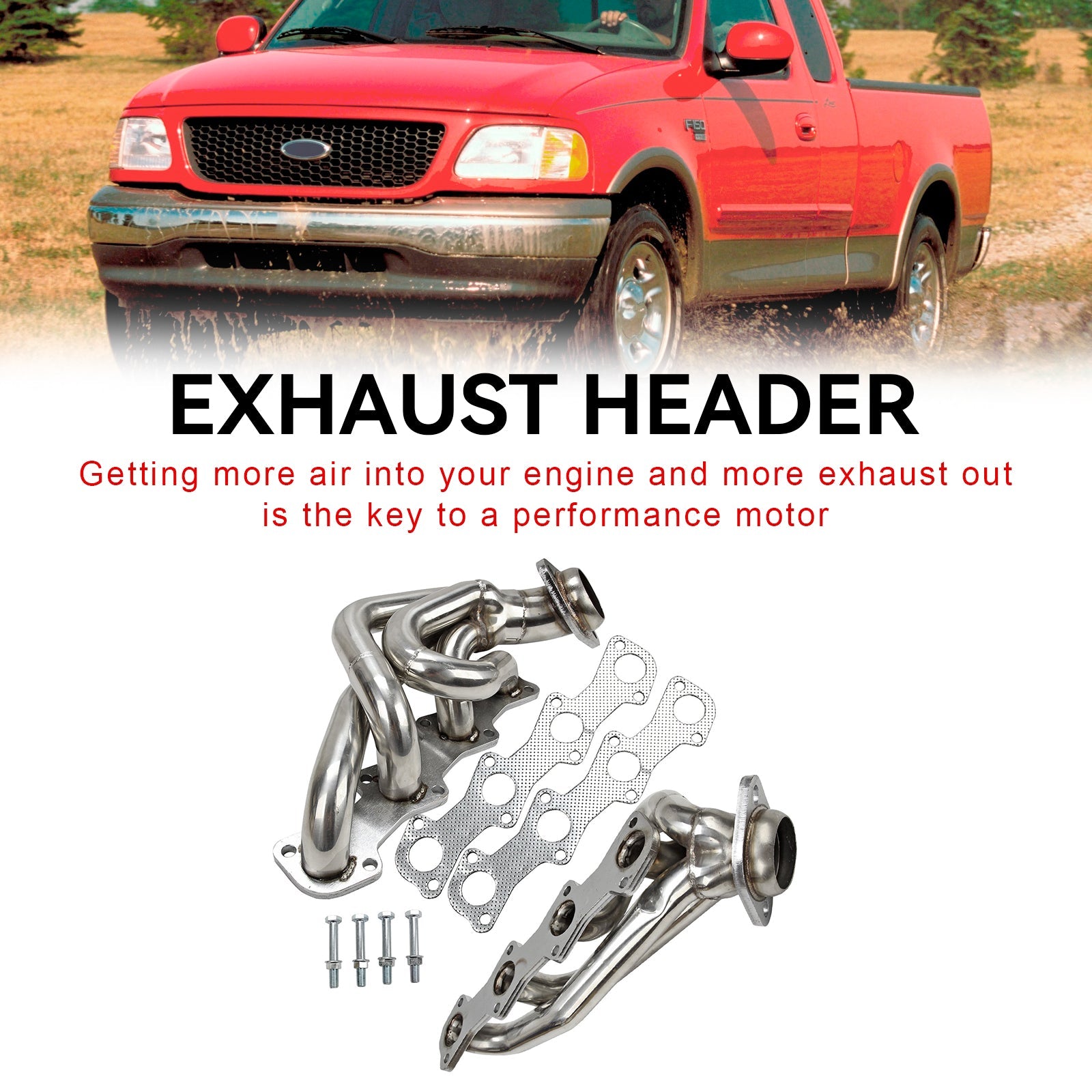 Ford F150 5.4L V8 Motores 1997-2001, 2003 Cabeçalhos de coletores