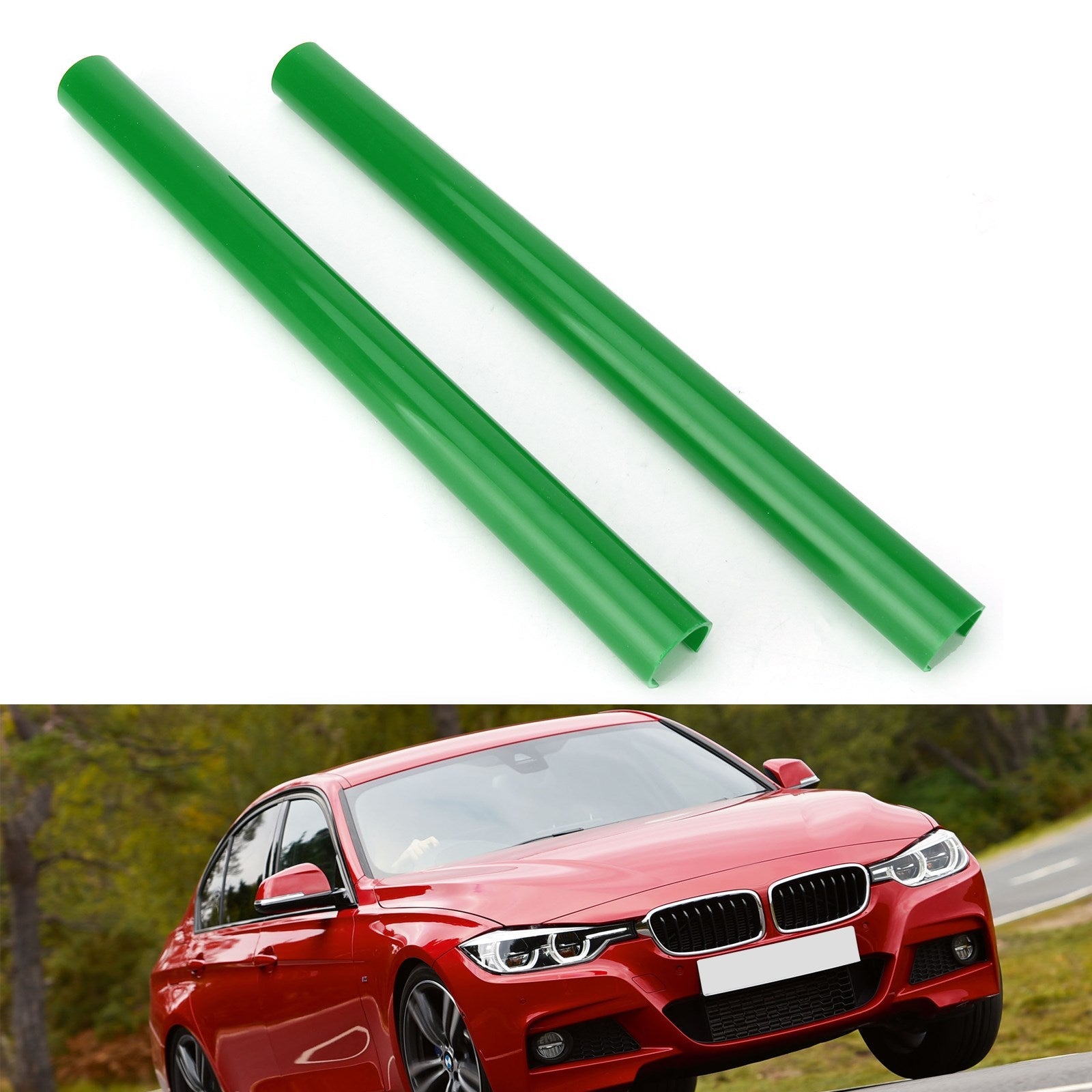 #A fargestøtte Grill Bar V Brace Wrap for BMW F30 F31 F32 F33 F34 F35 Blå generisk