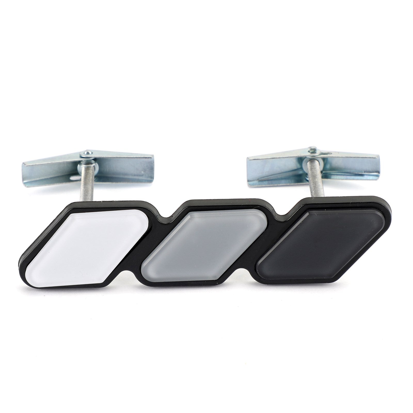 Tri-Color 3 Grille Badge Emblem för Toyota Tacoma 4Runner Tundra Rav4 Highlander Generic