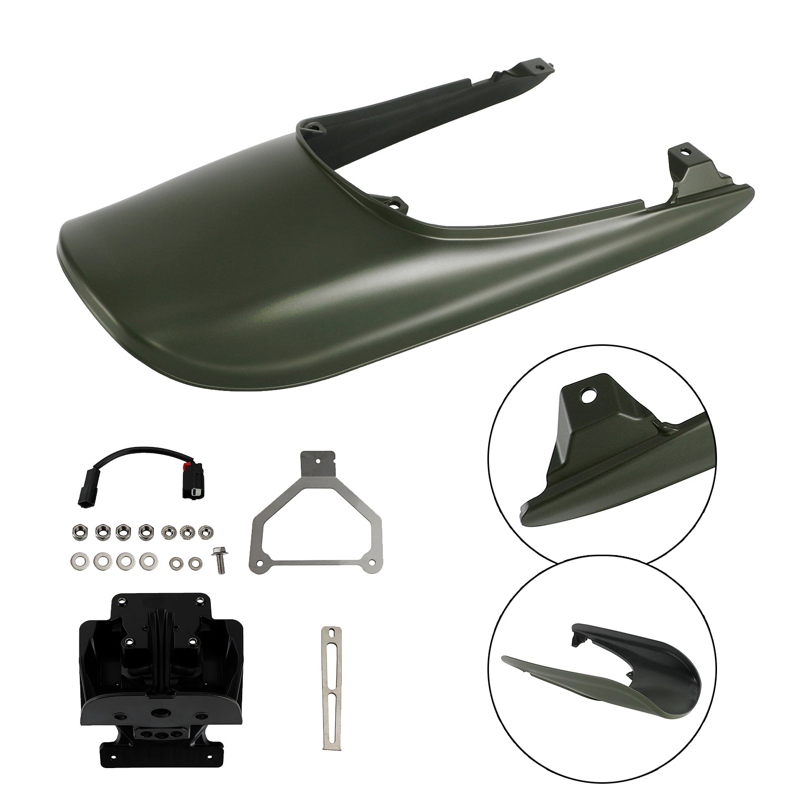 2018-2022 Kawasaki Z900RS Tail Cowl Fairing+Suplens