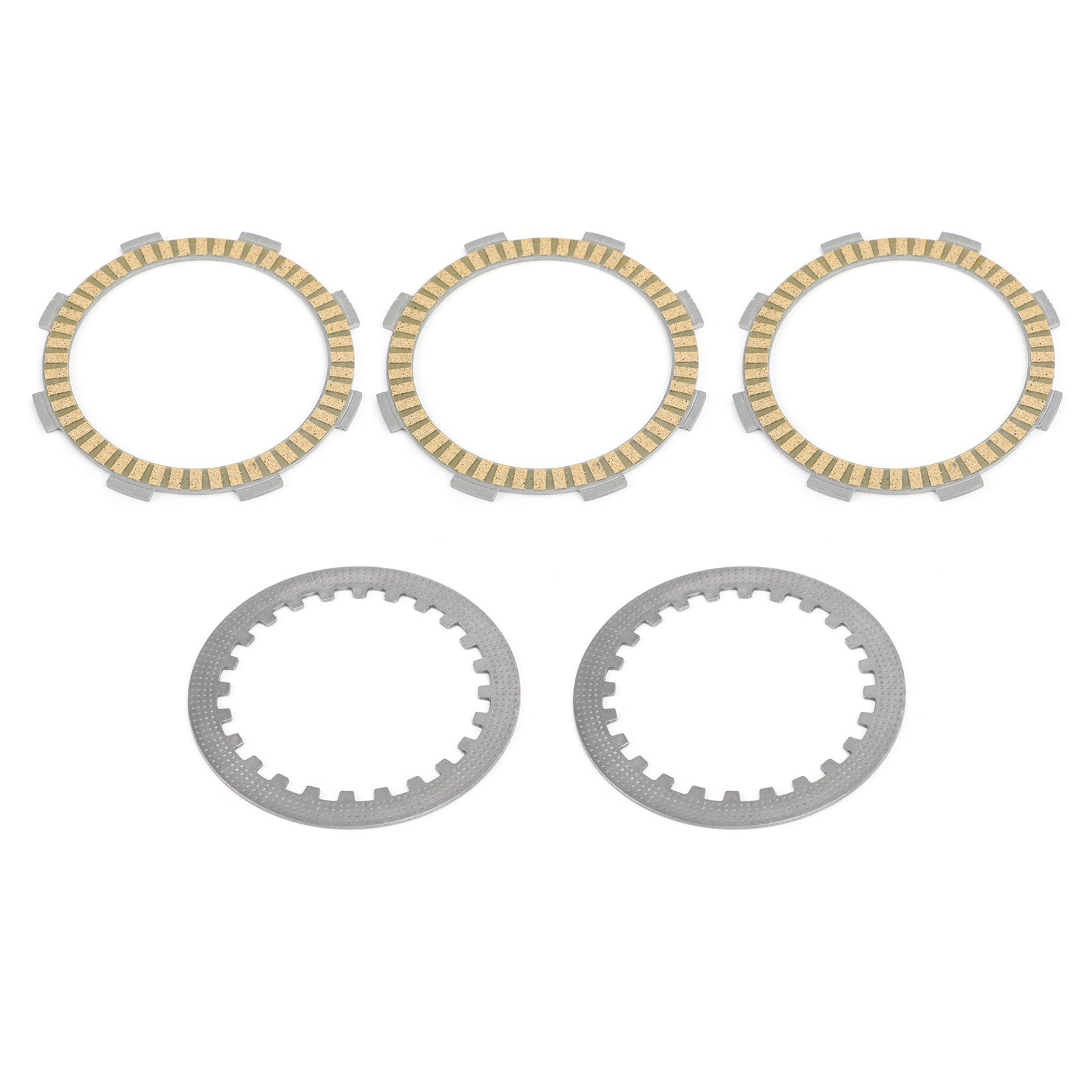 Kopplingssats stål & Friktionsplattor för Honda CB MT MTX CRM MBX NSR TLM XZ 50 cc Generisk