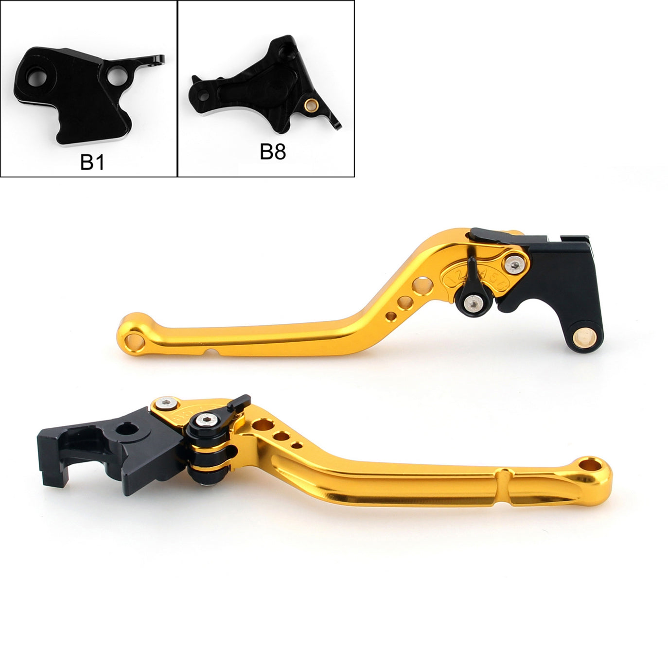 Leviers d'embrayage long de frein pour BMW F800S F800ST 06-13 F800GS F650GS F800R Black Generic