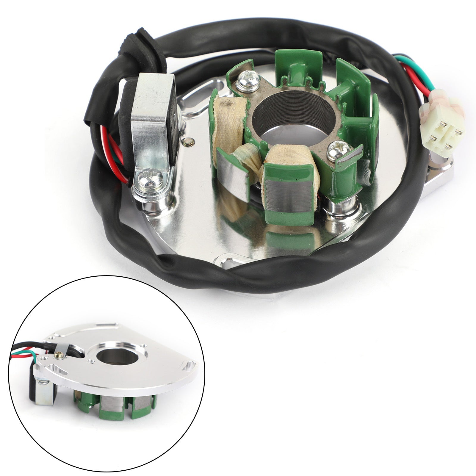 Dynamo-stator geschikt voor 125 144 150 250 SX SXS (2K-1) 04-2015 54839004000 Generiek