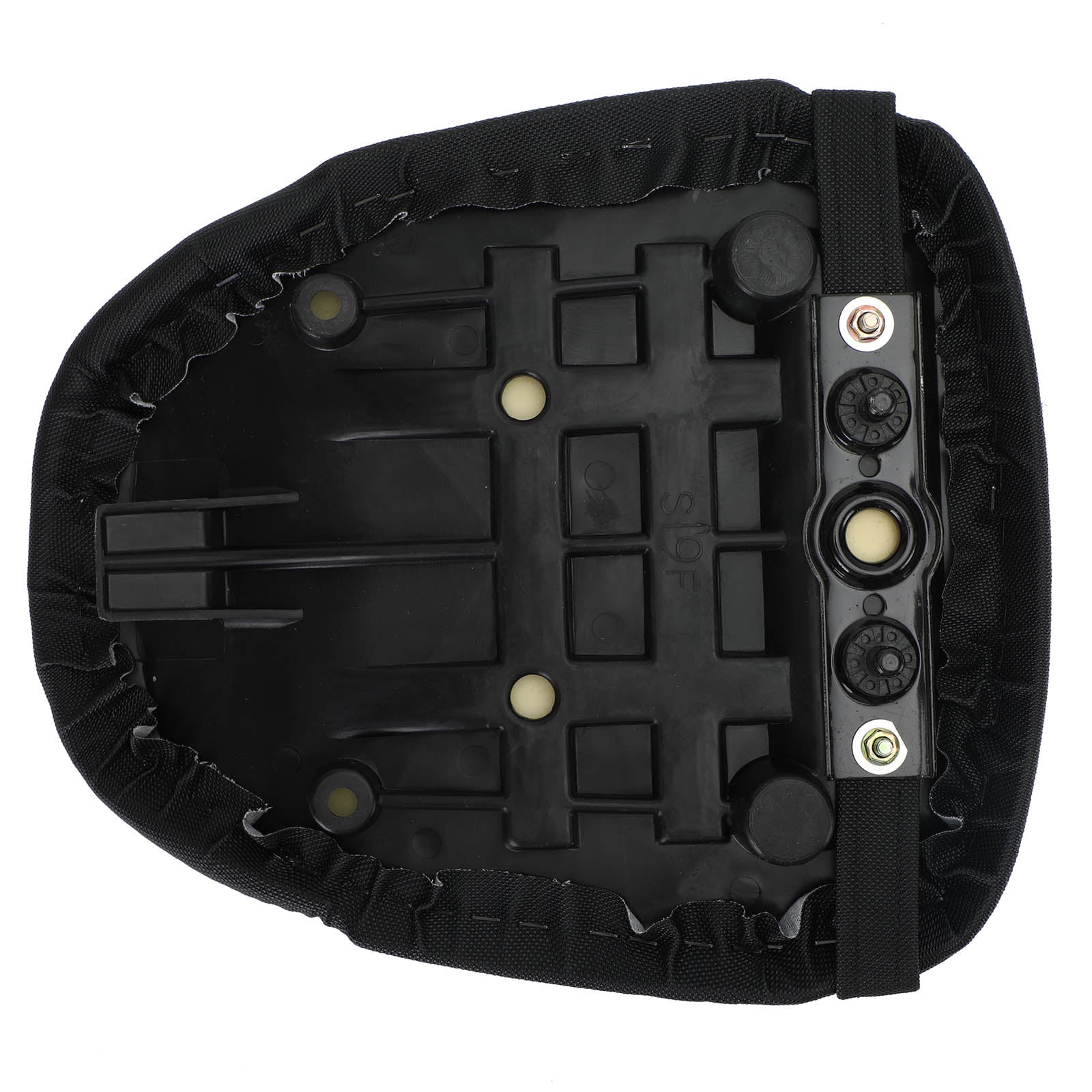 Bakre passagerarsäte svart kudde passform för Suzuki SV400 650 1998-2002 99 00 01