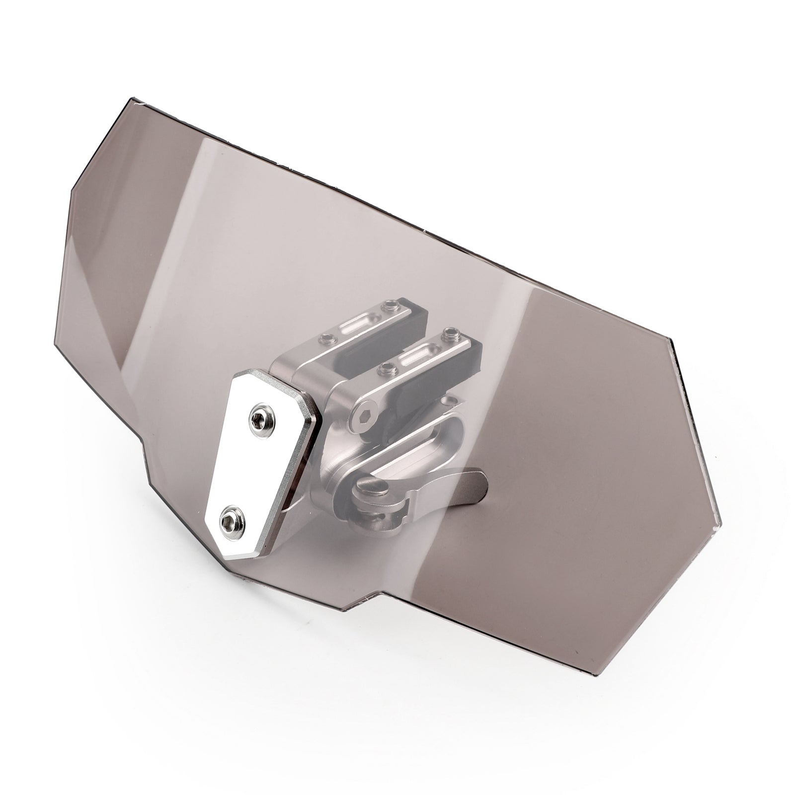 Universal justerbar vindrutans förlängningsavböjare för Honda Yamaha svart