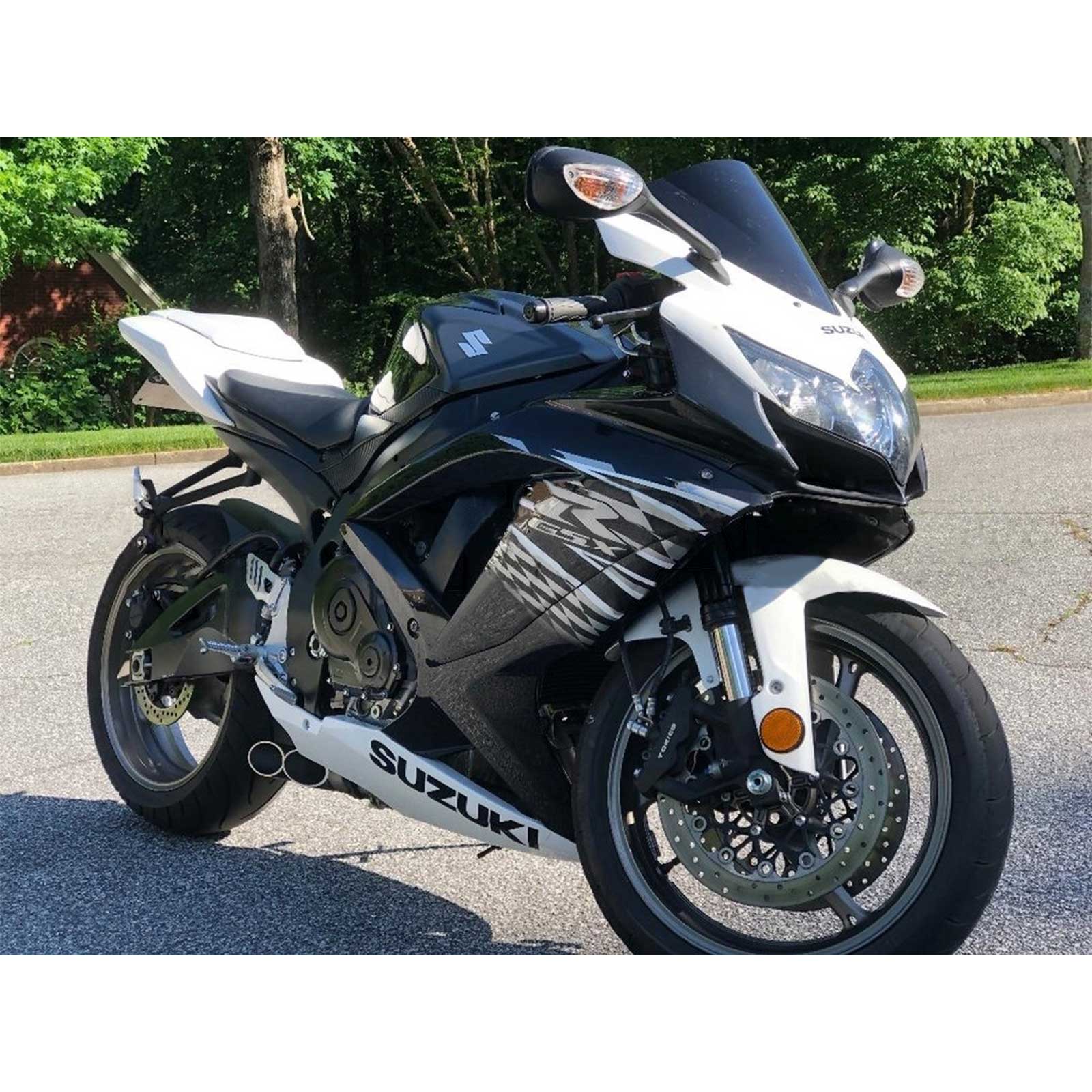 2008-2010 Suzuki GSXR 600/750 K8 Injeksjon Fairing Kit karosseri plast abs ABS