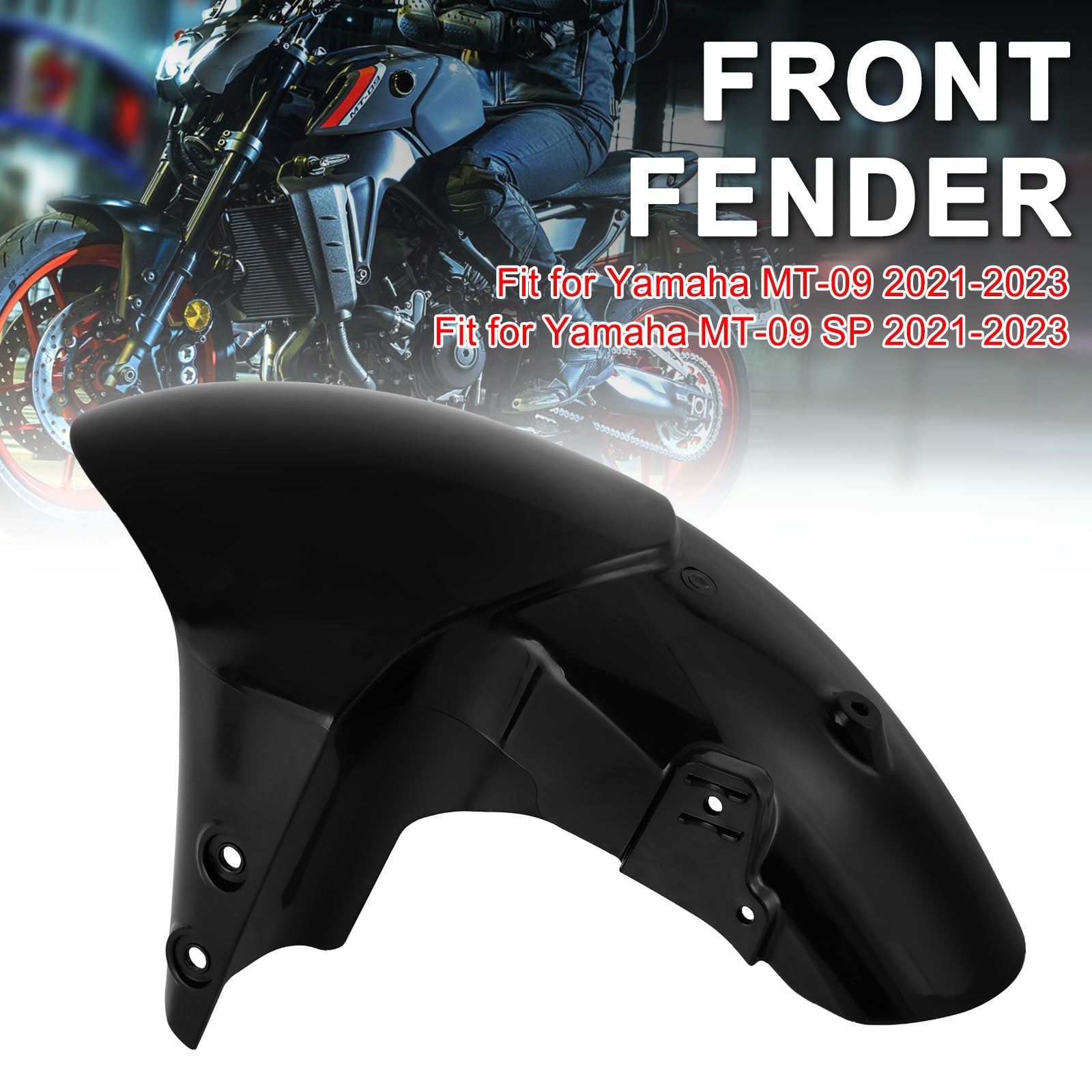 Yamaha MT-09/MT-09 SP 2021-2023 Bodywork Fairing Injection Unpainted