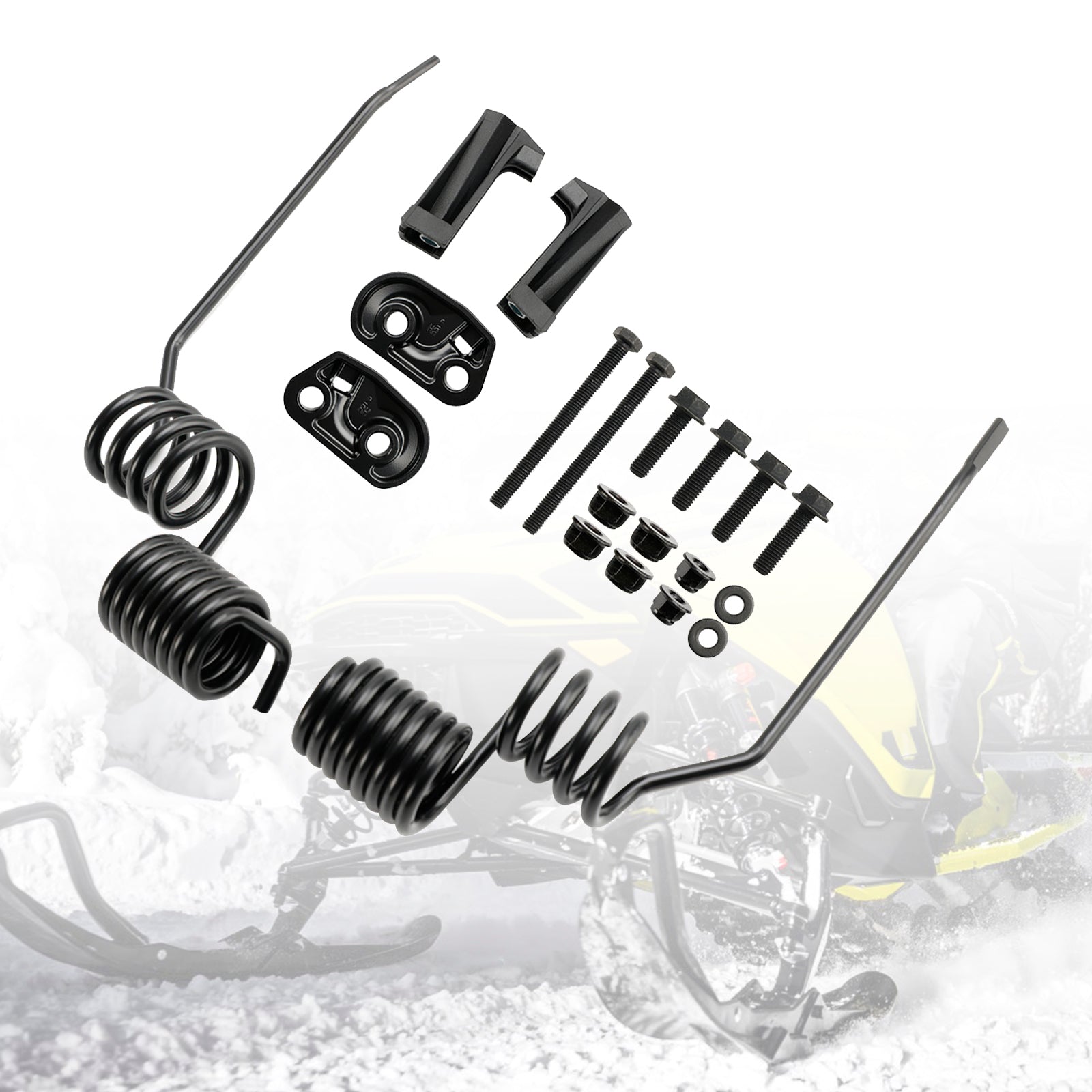 Ice Scratchers Rail Mount Spring Kit 860201728 for ski-doo 600 650 800 850