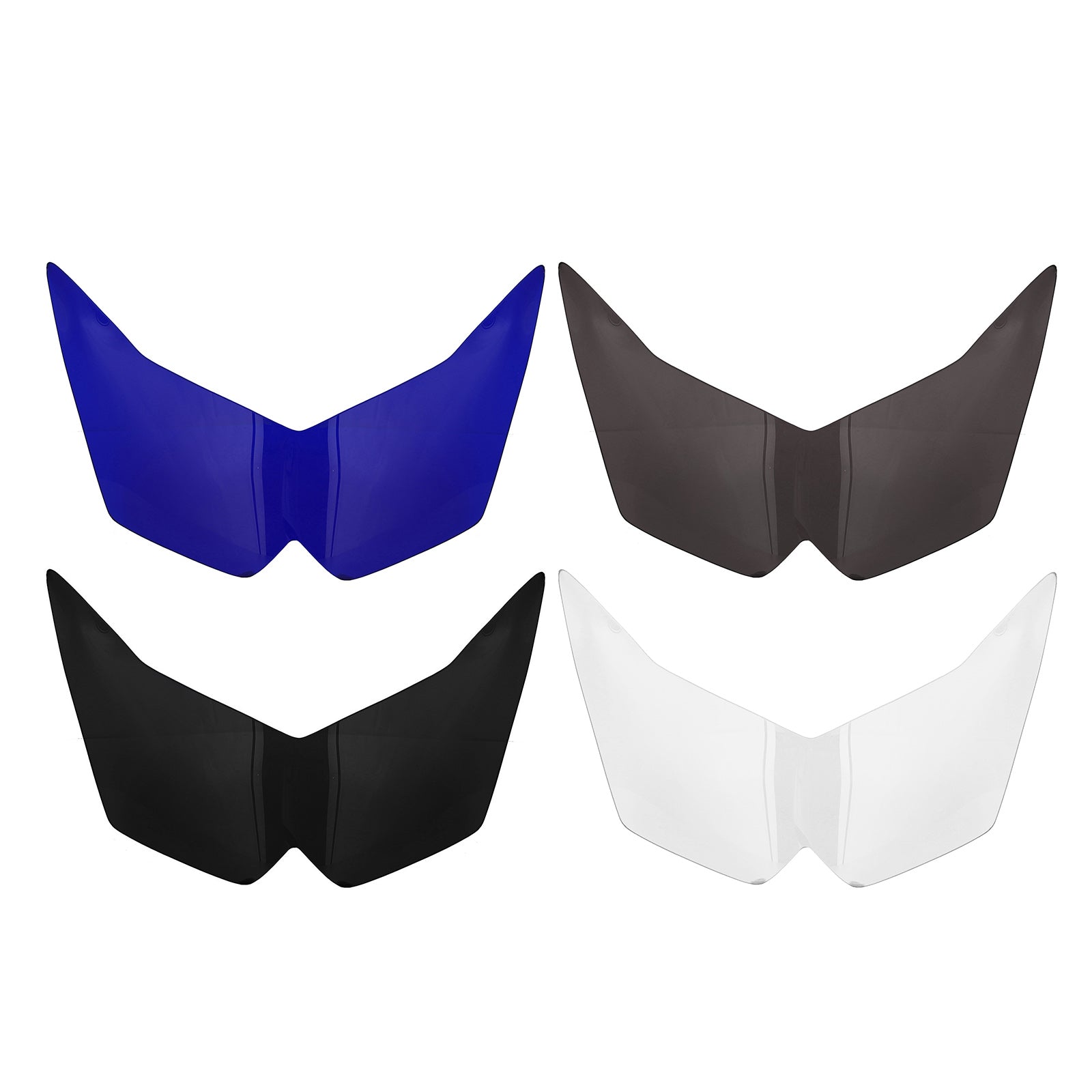 Cubierta de protección de lente de faro delantero para Kawasaki Ninja Z1000 07-09 azul genérico