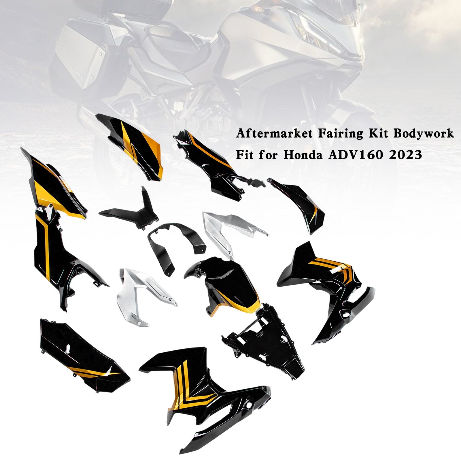 2023 Honda Adv 160 Adv160 Kit de carénage Kit de carrosserie